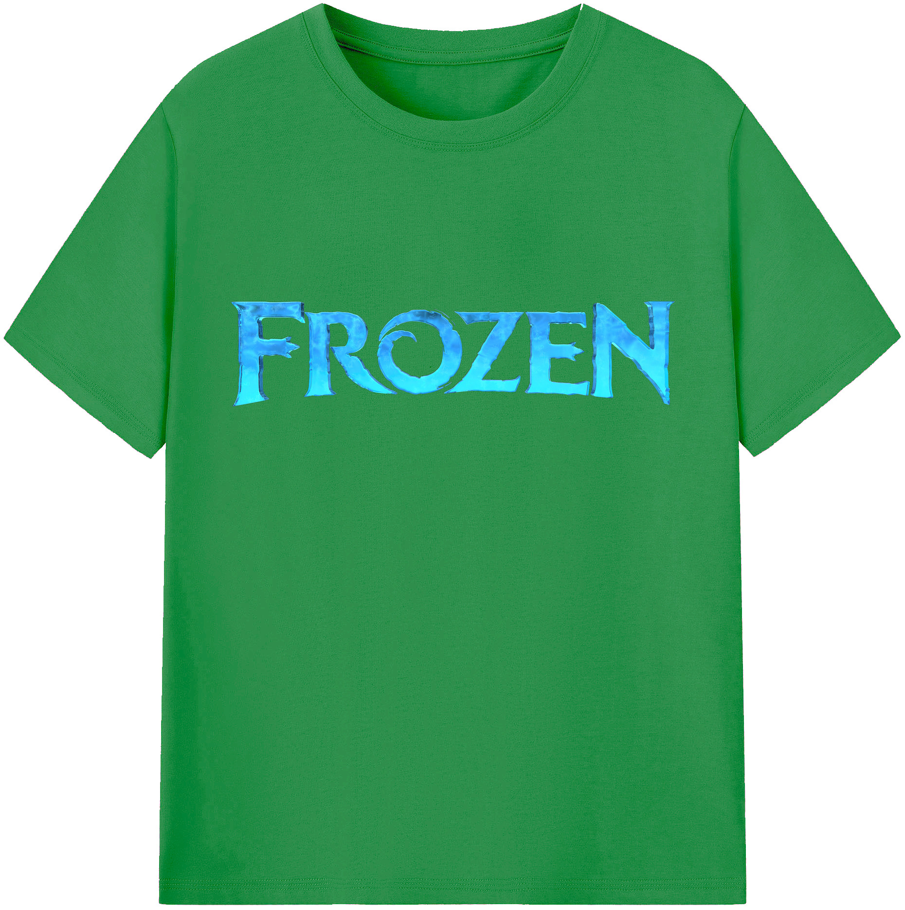（画像用） アナと雪の女王 アンナ エルサ Frozen Anna Elsa レディースカジュアルプリントTシャツ（綿100％）