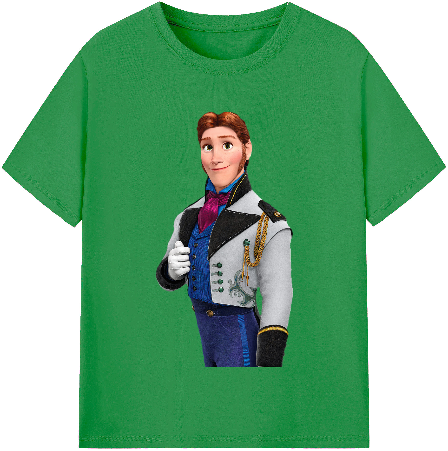 （画像用） アナと雪の女王 アンナ エルサ Frozen Anna Elsa レディースカジュアルプリントTシャツ（綿100％）