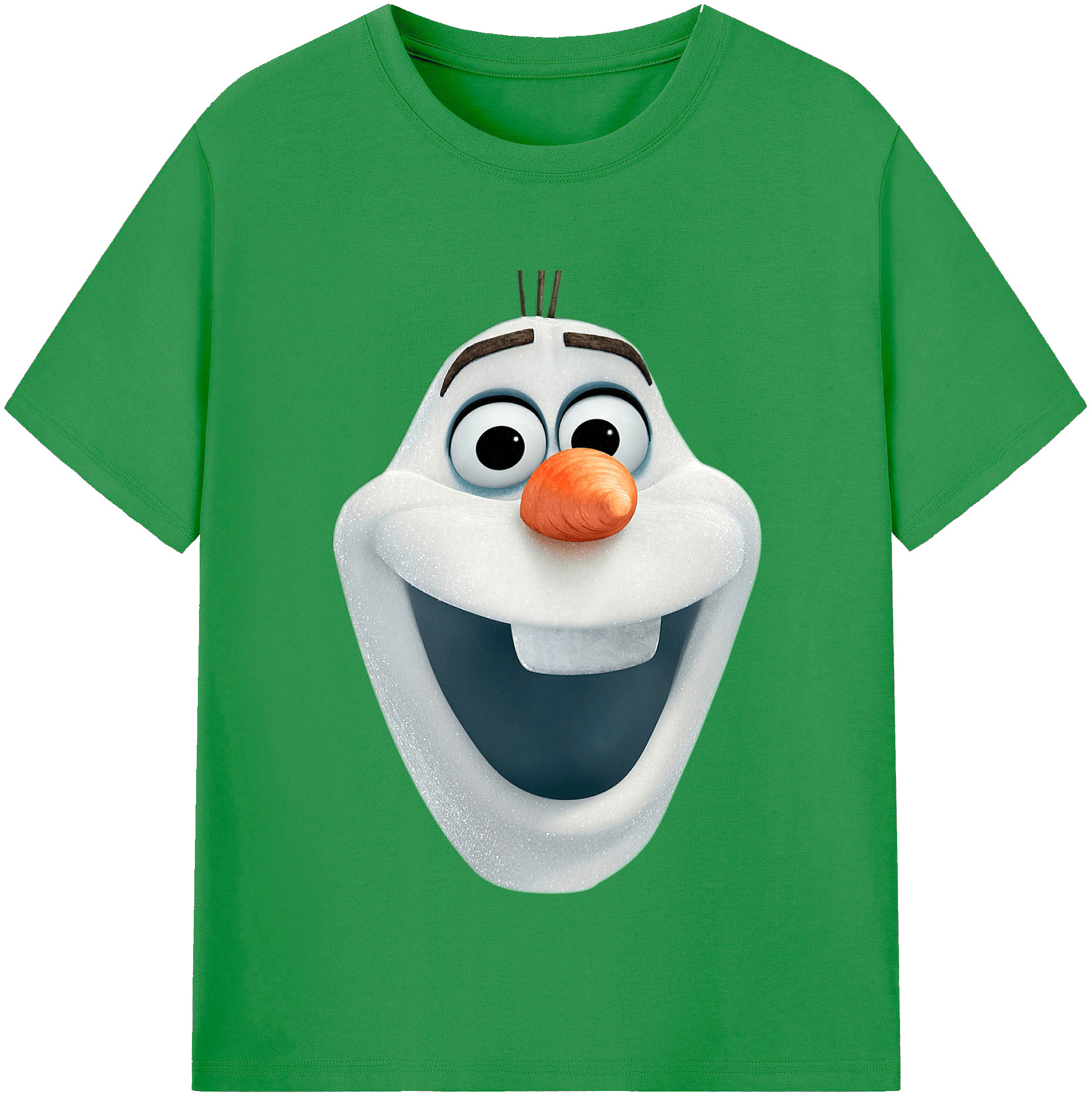（画像用） アナと雪の女王 アンナ エルサ Frozen Anna Elsa レディースカジュアルプリントTシャツ（綿100％）