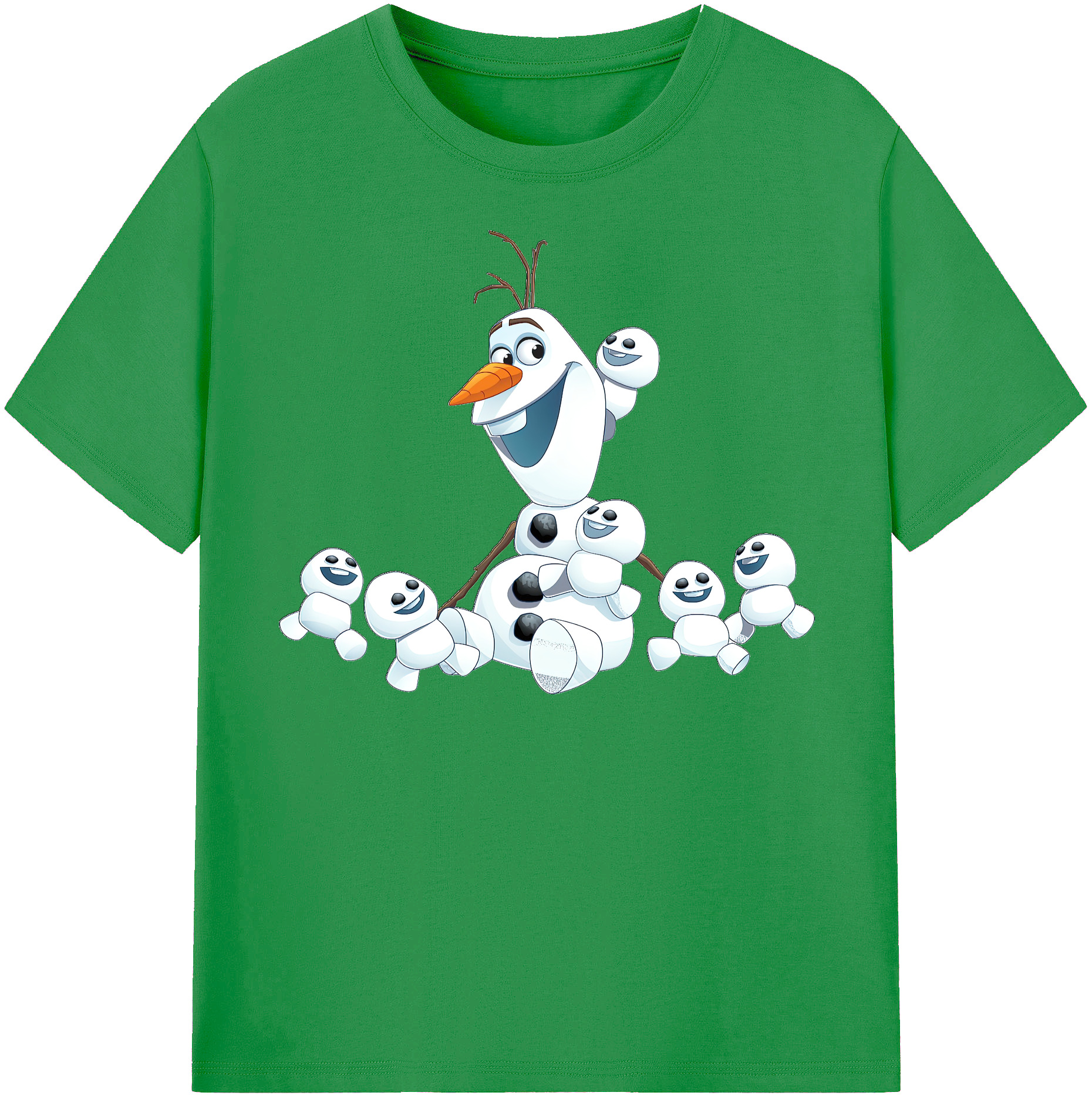（画像用） アナと雪の女王 アンナ エルサ Frozen Anna Elsa レディースカジュアルプリントTシャツ（綿100％）