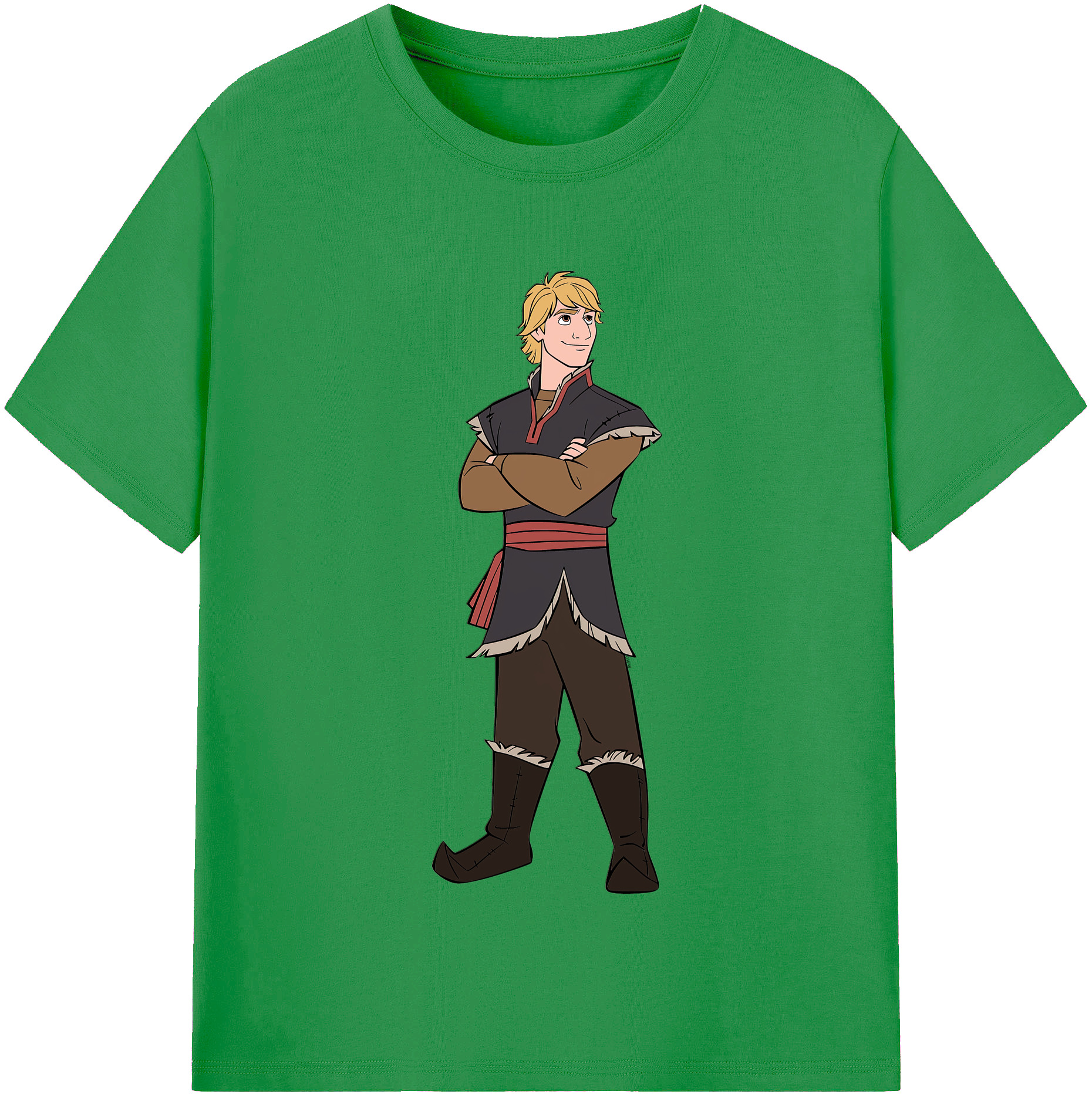 （画像用） アナと雪の女王 アンナ エルサ Frozen Anna Elsa レディースカジュアルプリントTシャツ（綿100％）