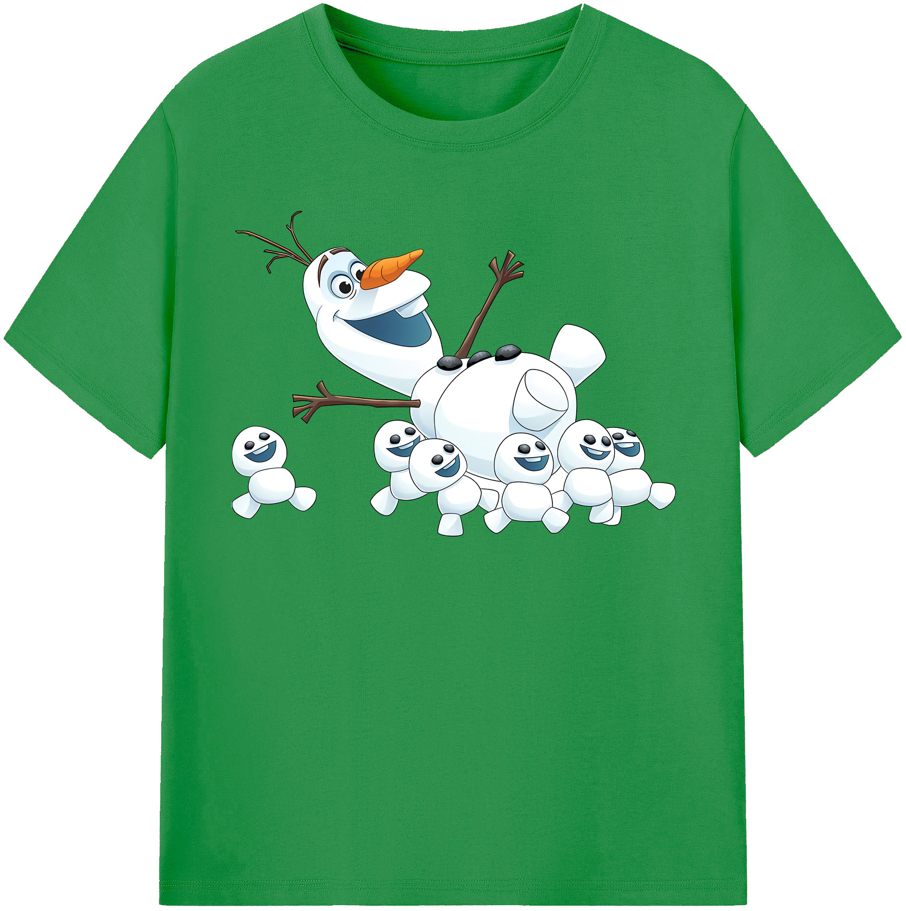 （画像用） アナと雪の女王 アンナ エルサ Frozen Anna Elsa レディースカジュアルプリントTシャツ（綿100％）