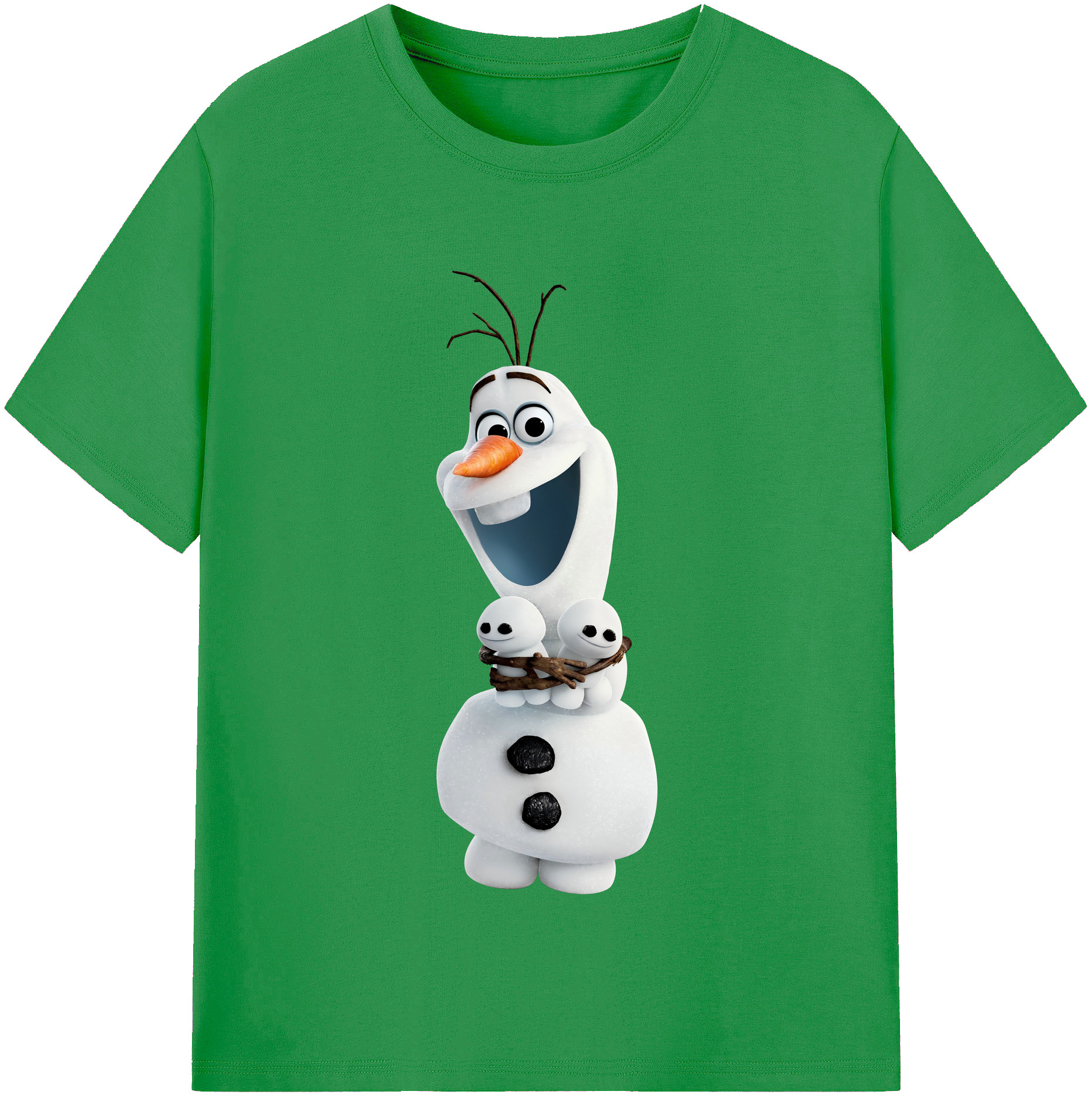 （画像用） アナと雪の女王 アンナ エルサ Frozen Anna Elsa レディースカジュアルプリントTシャツ（綿100％）