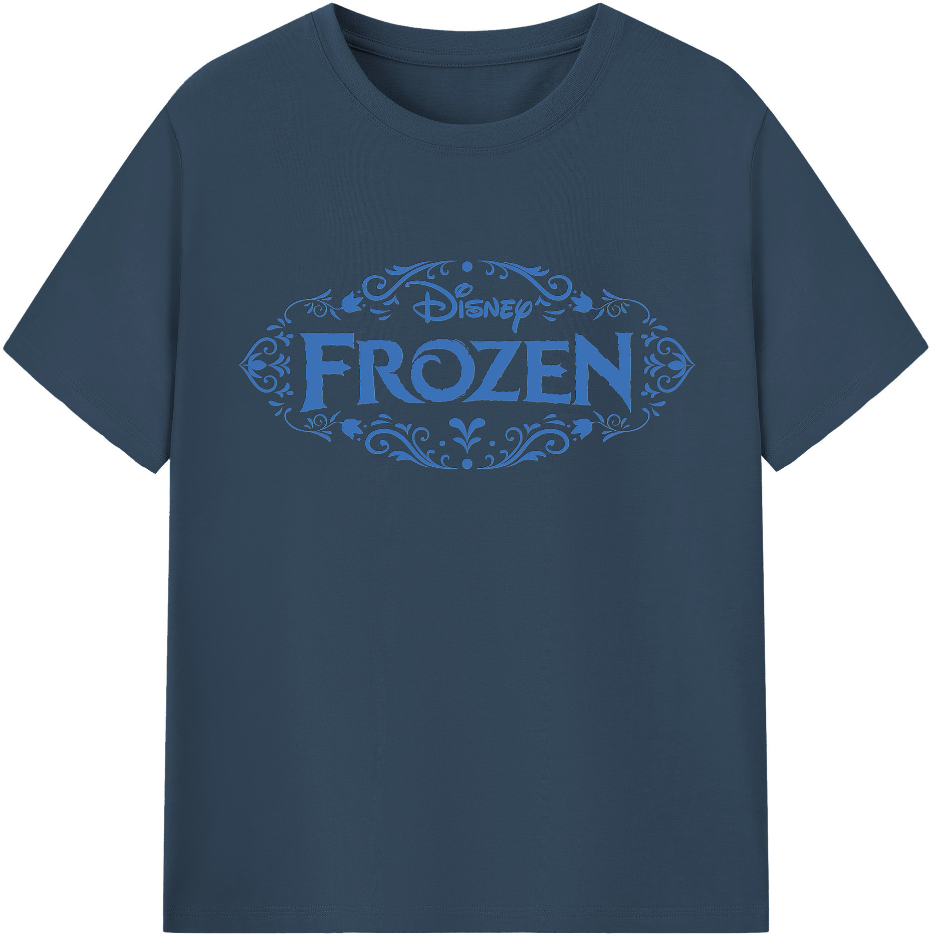 （画像用） アナと雪の女王 アンナ エルサ Frozen Anna Elsa レディースカジュアルプリントTシャツ（綿100％）