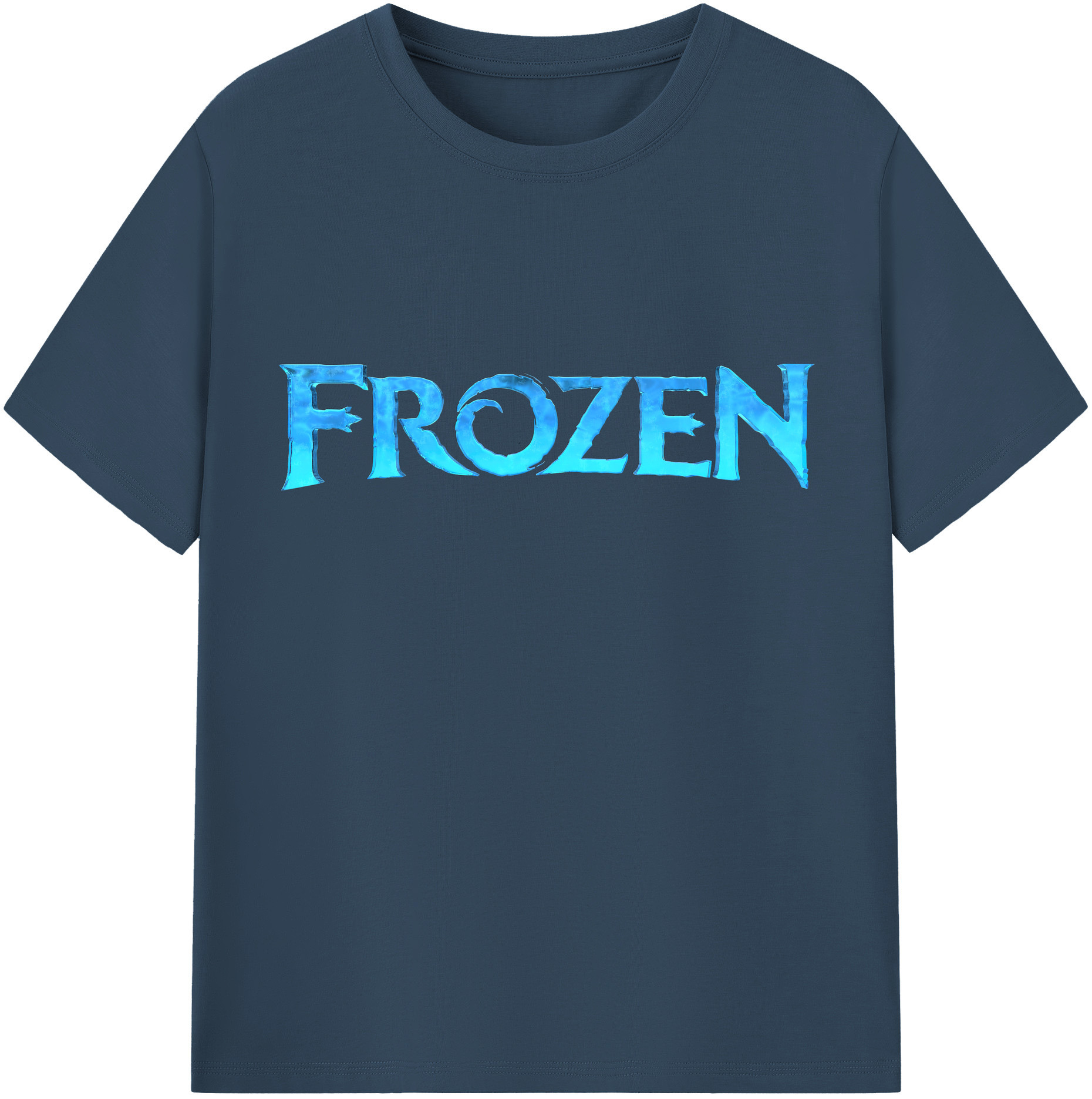 （画像用） アナと雪の女王 アンナ エルサ Frozen Anna Elsa レディースカジュアルプリントTシャツ（綿100％）