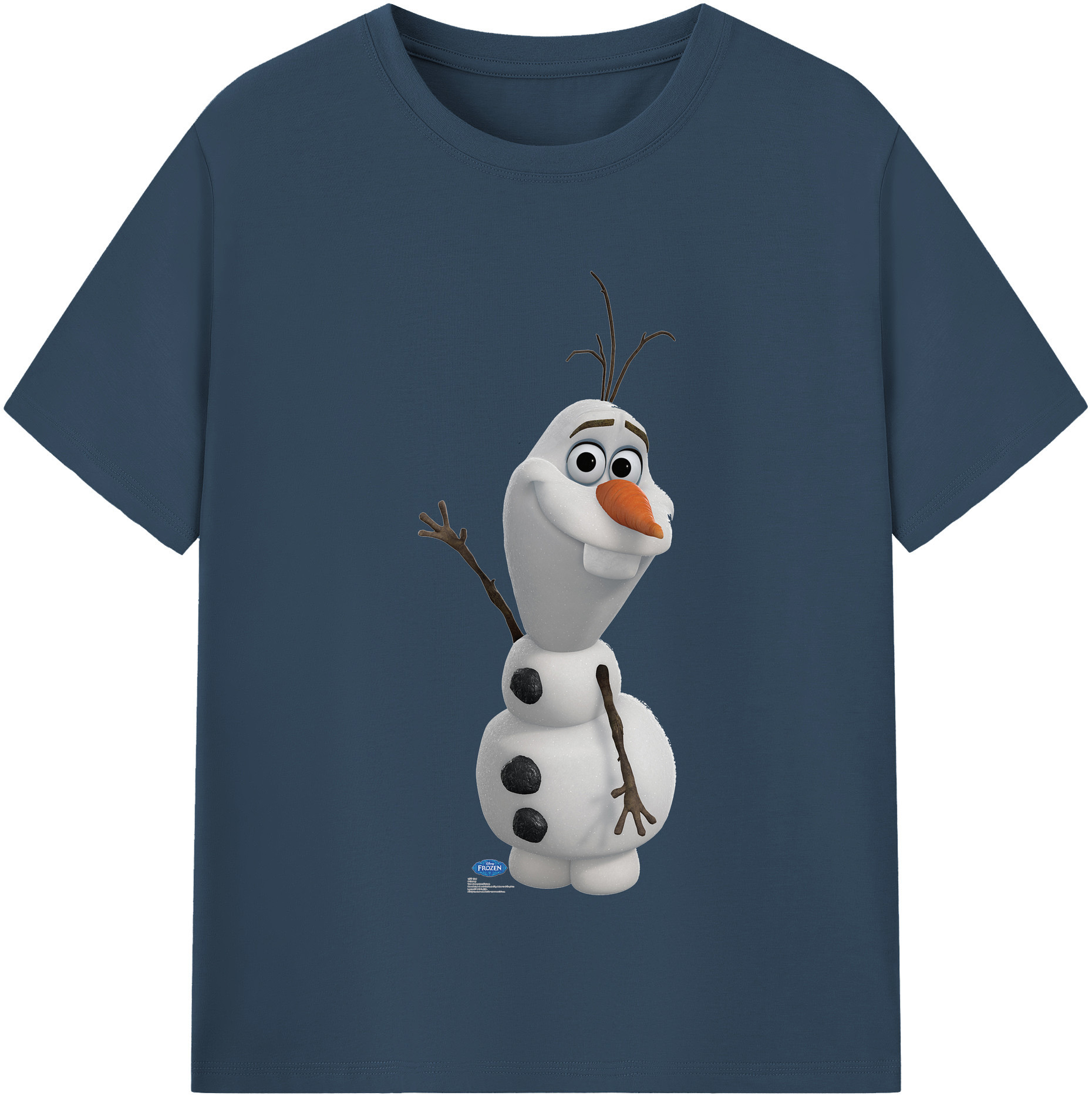 （画像用） アナと雪の女王 アンナ エルサ Frozen Anna Elsa レディースカジュアルプリントTシャツ（綿100％）