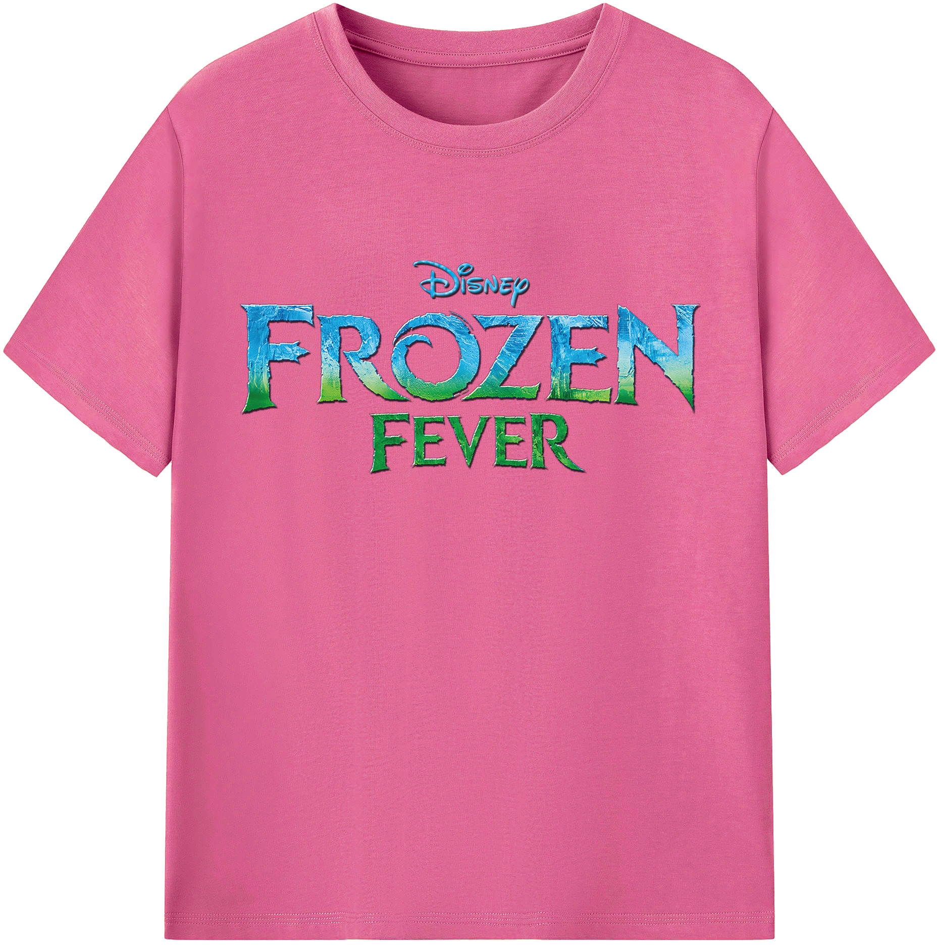 （画像用） アナと雪の女王 アンナ エルサ Frozen Anna Elsa レディースカジュアルプリントTシャツ（綿100％）