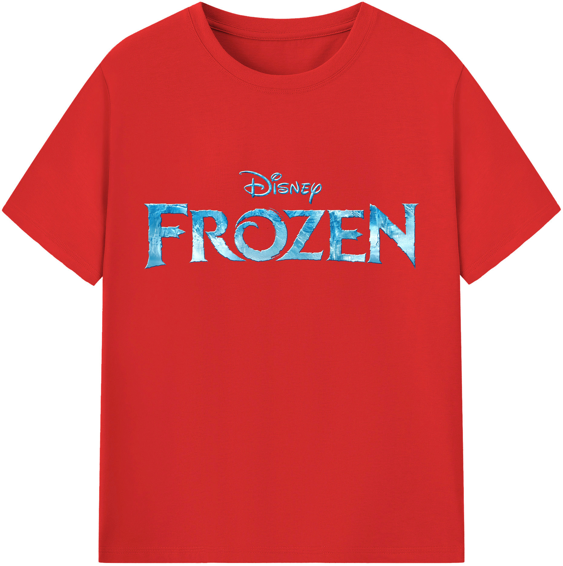 （画像用） アナと雪の女王 アンナ エルサ Frozen Anna Elsa レディースカジュアルプリントTシャツ（綿100％）