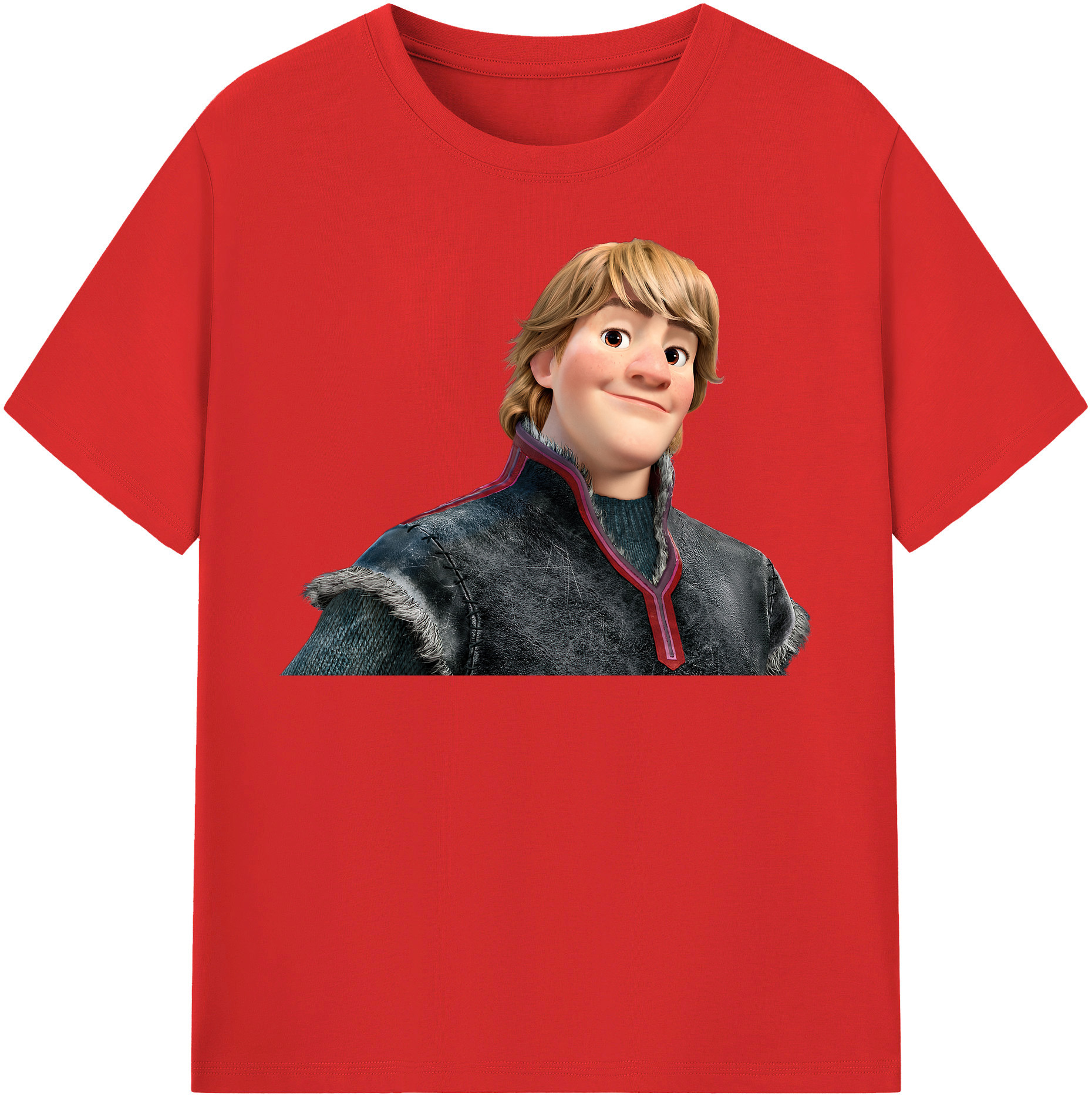 （画像用） アナと雪の女王 アンナ エルサ Frozen Anna Elsa レディースカジュアルプリントTシャツ（綿100％）