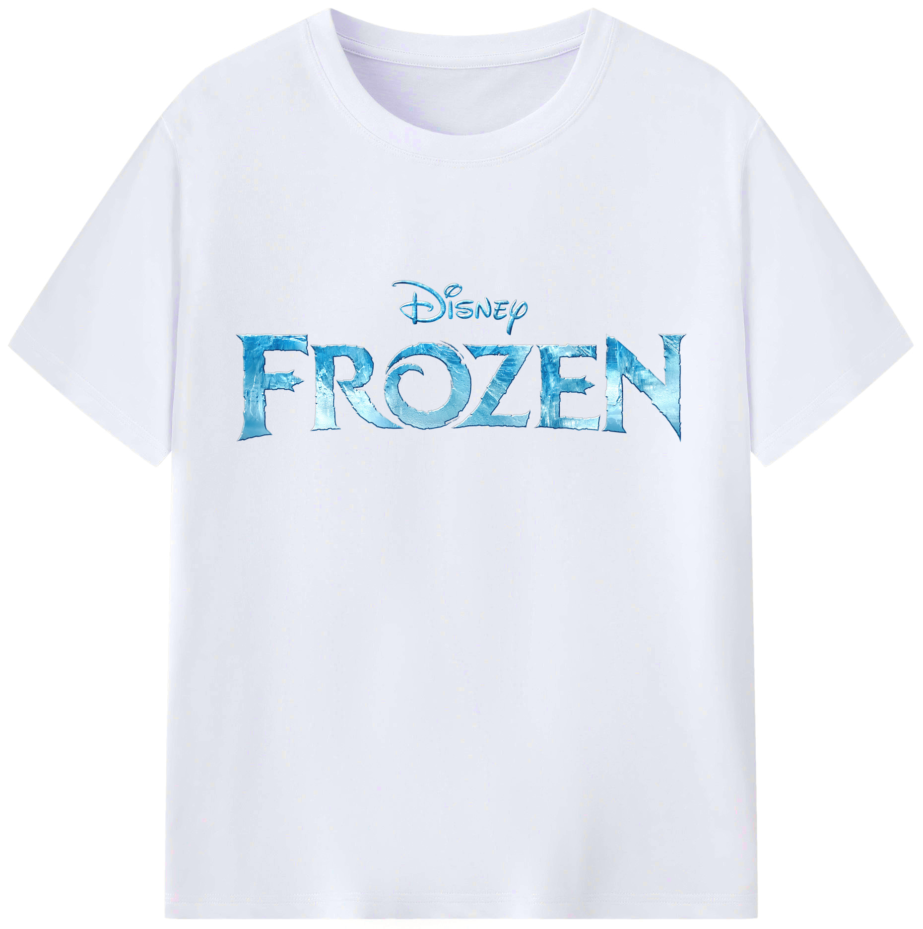 （画像用） アナと雪の女王 アンナ エルサ Frozen Anna Elsa レディースカジュアルプリントTシャツ（綿100％）