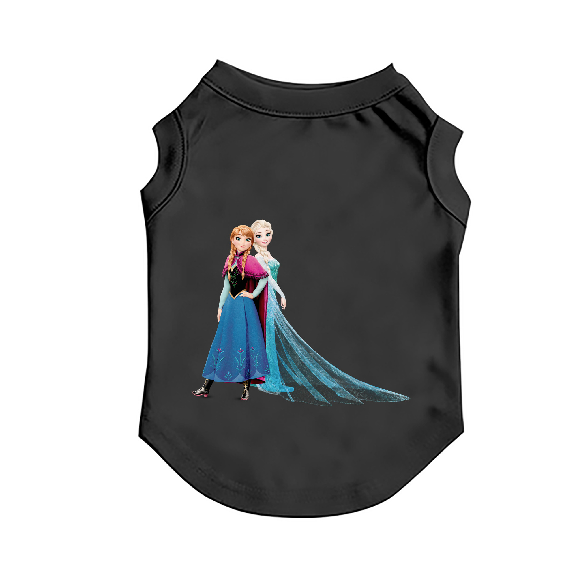 （画像用） アナと雪の女王 アンナ エルサ Frozen Anna Elsa ペット用ベスト