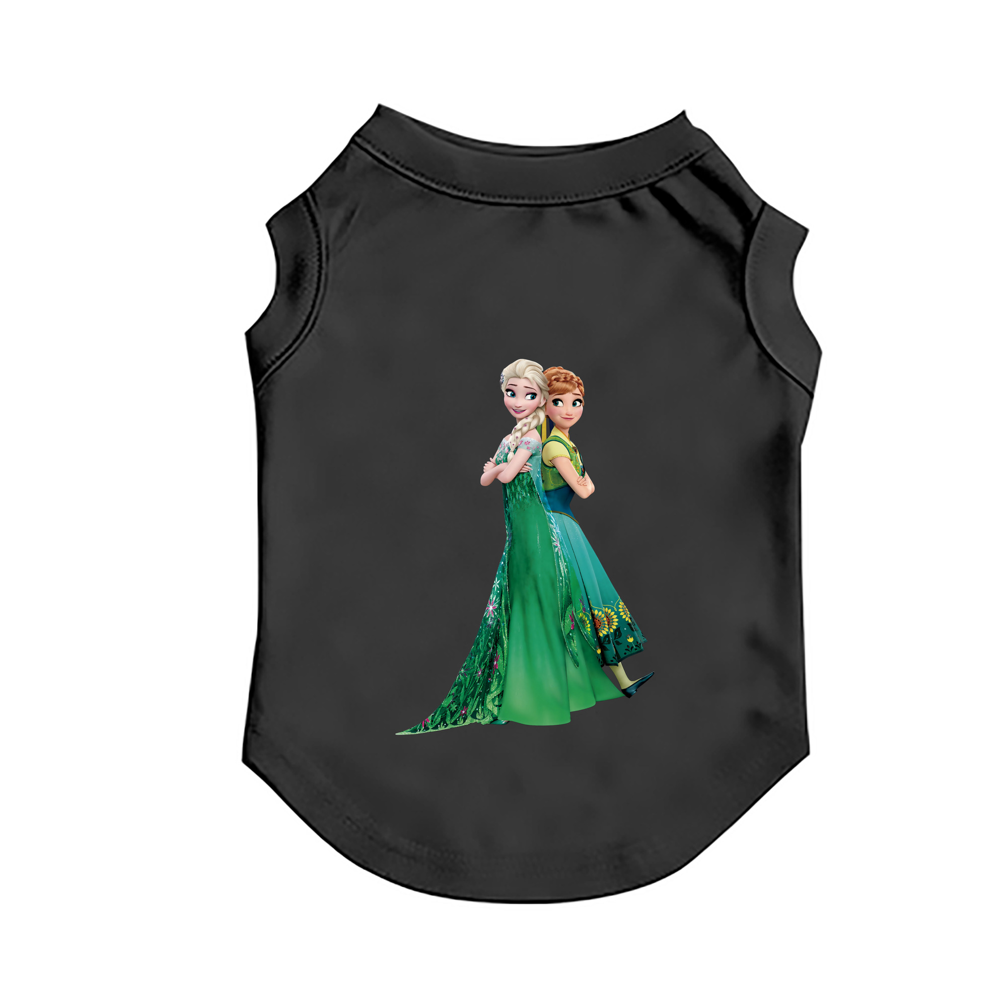 （画像用） アナと雪の女王 アンナ エルサ Frozen Anna Elsa ペット用ベスト