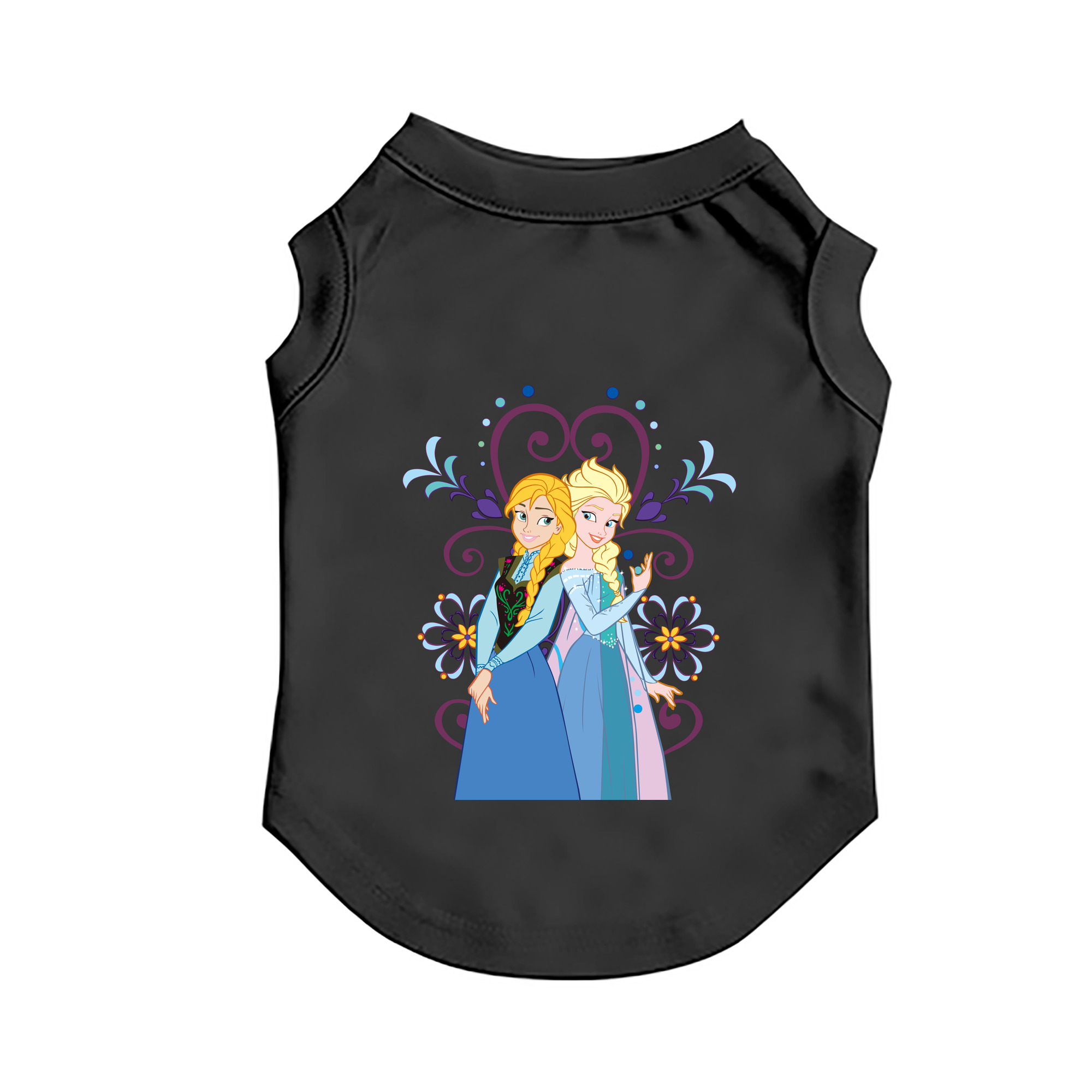 （画像用） アナと雪の女王 アンナ エルサ Frozen Anna Elsa ペット用ベスト