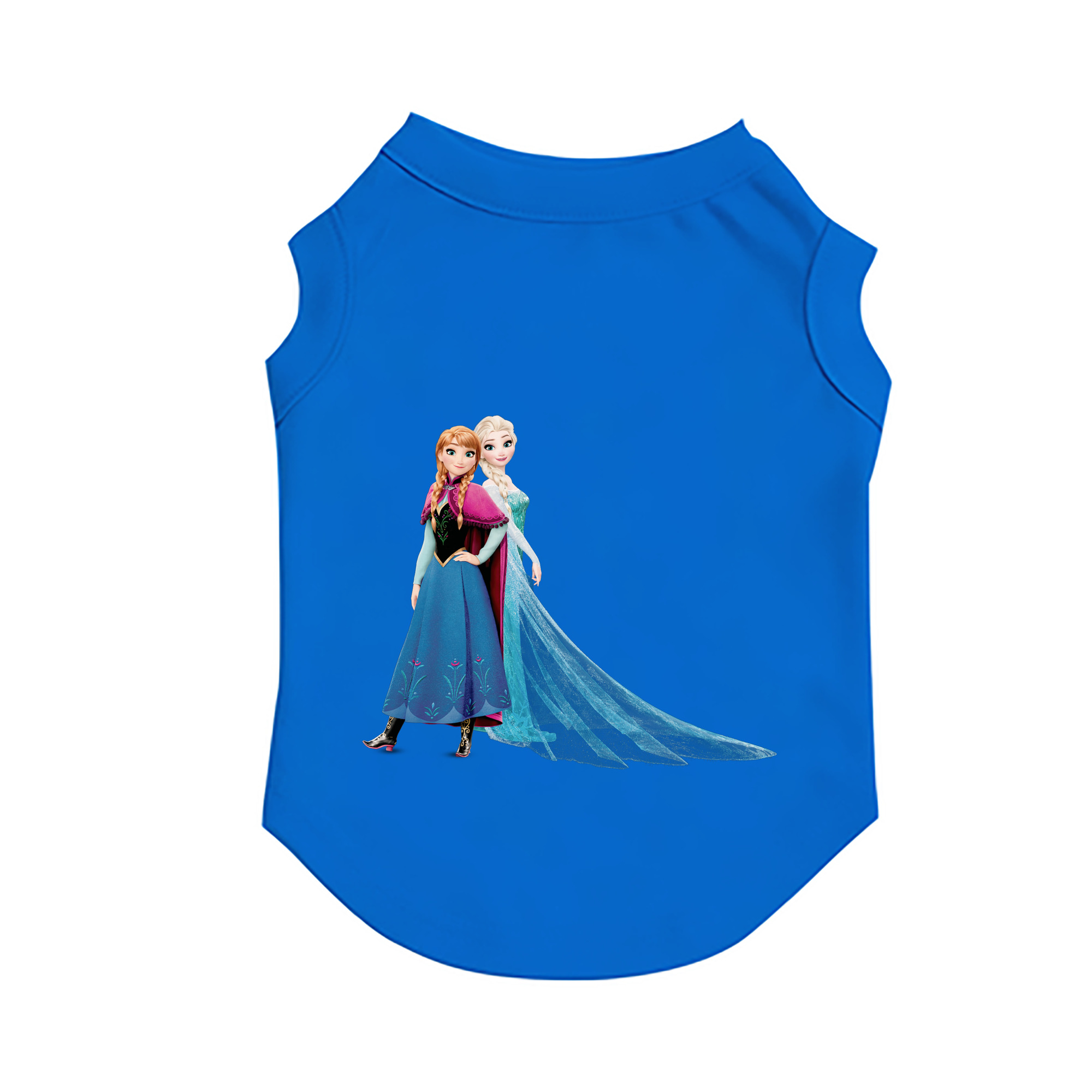 （画像用） アナと雪の女王 アンナ エルサ Frozen Anna Elsa ペット用ベスト