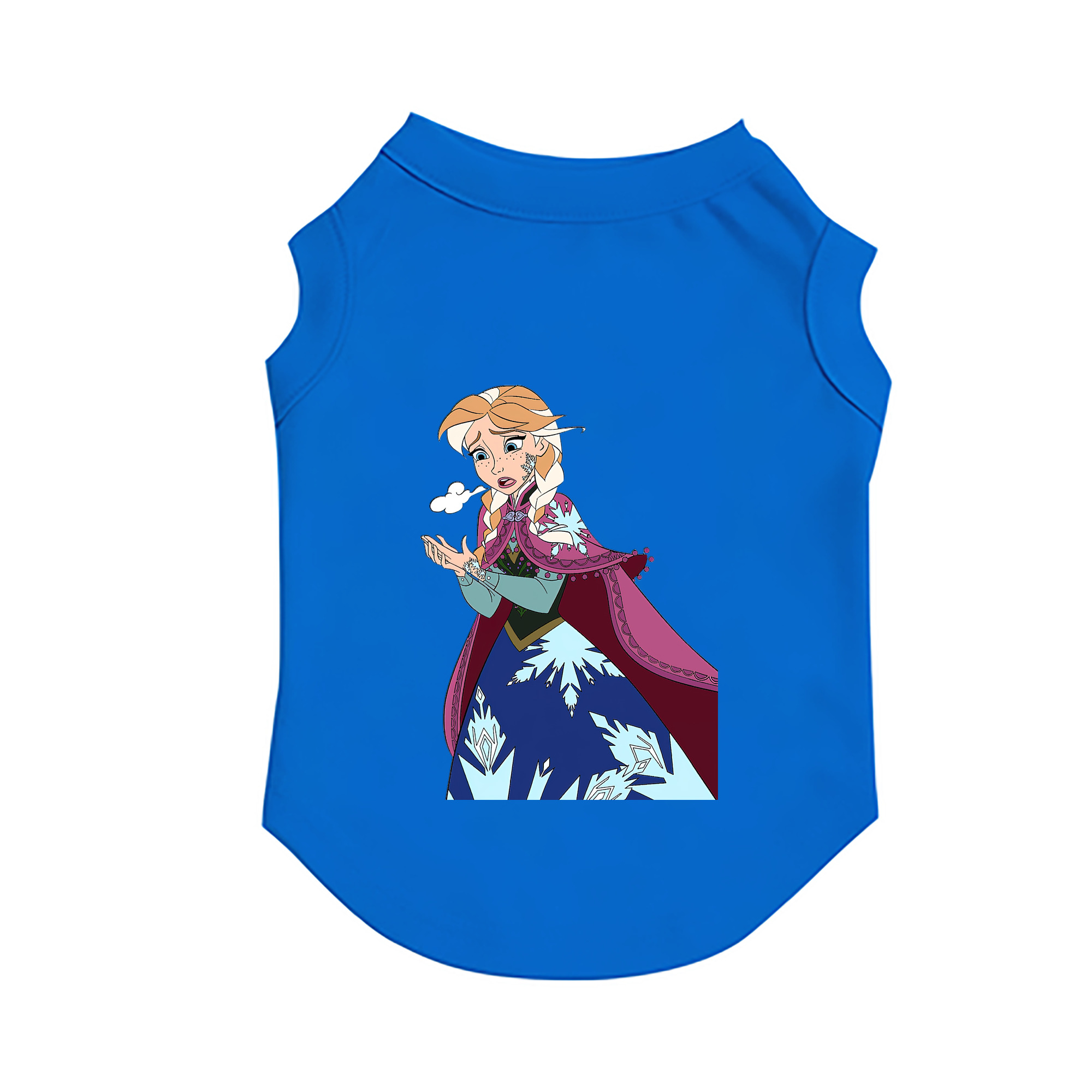 （画像用） アナと雪の女王 アンナ エルサ Frozen Anna Elsa ペット用ベスト