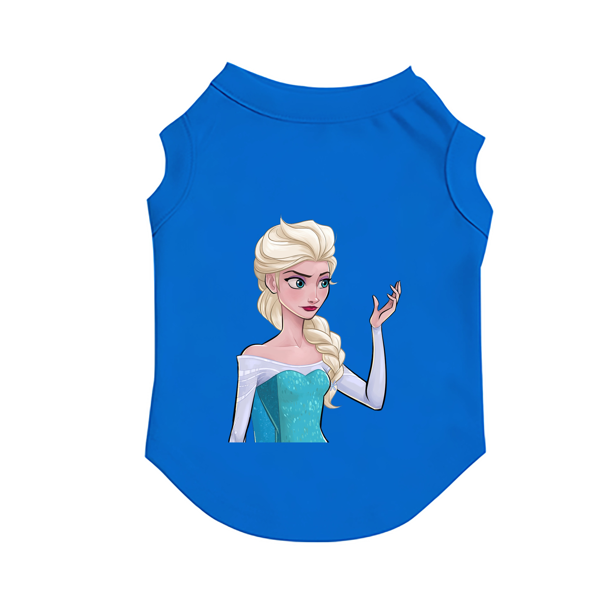 （画像用） アナと雪の女王 アンナ エルサ Frozen Anna Elsa ペット用ベスト