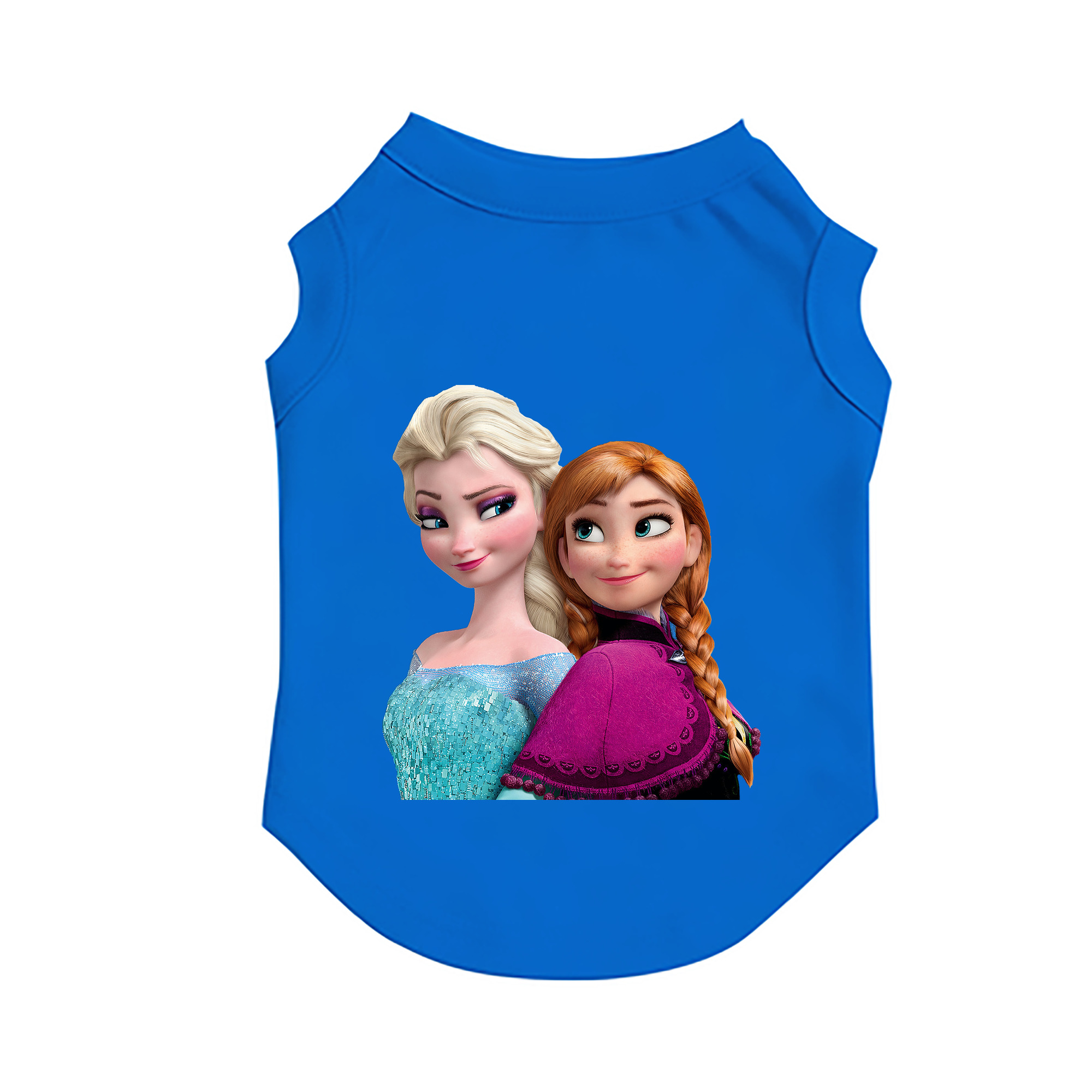 （画像用） アナと雪の女王 アンナ エルサ Frozen Anna Elsa ペット用ベスト