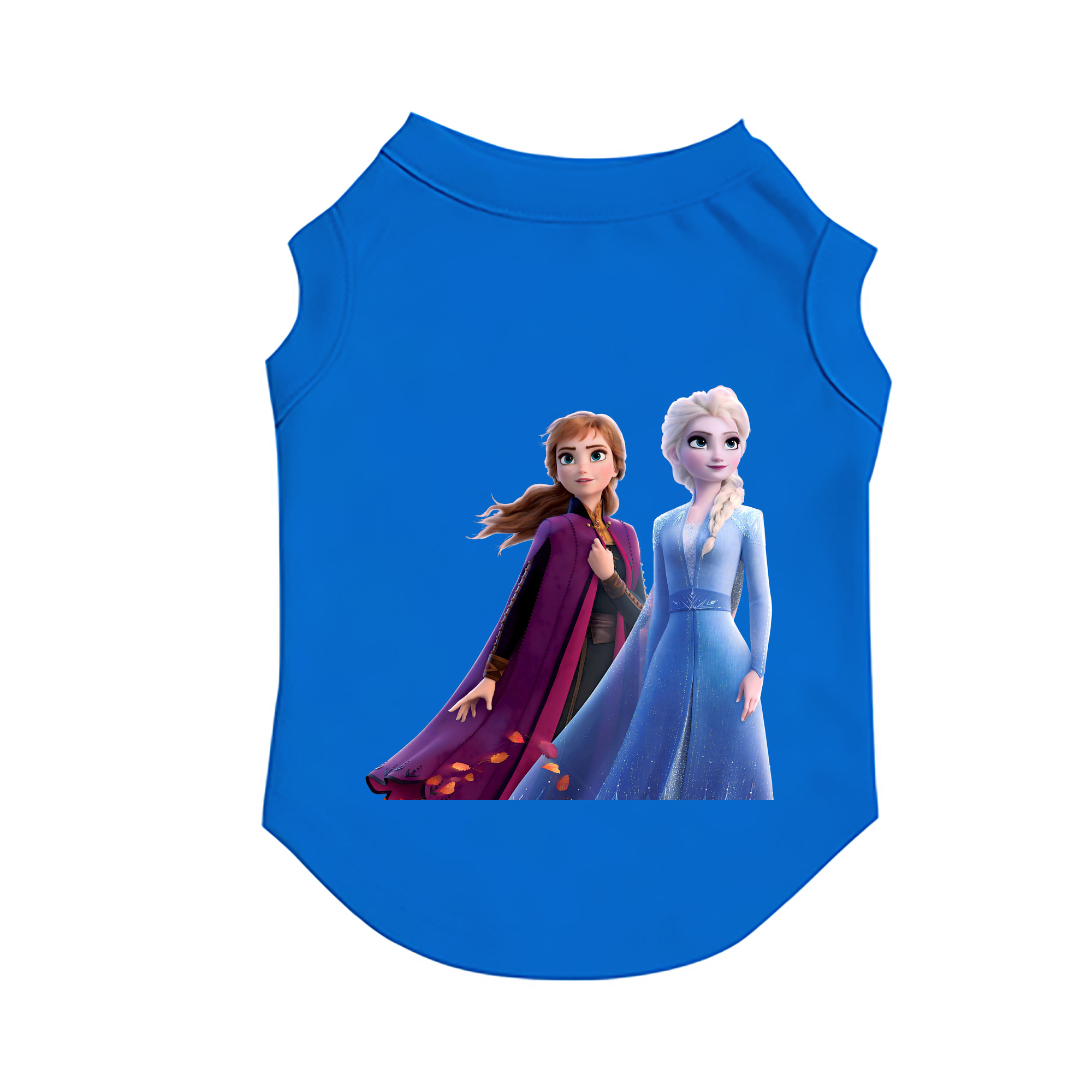 （画像用） アナと雪の女王 アンナ エルサ Frozen Anna Elsa ペット用ベスト