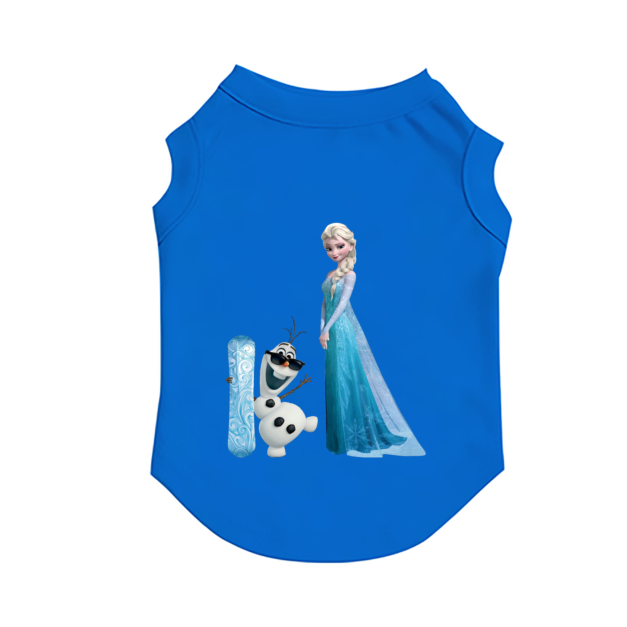 （画像用） アナと雪の女王 アンナ エルサ Frozen Anna Elsa ペット用ベスト