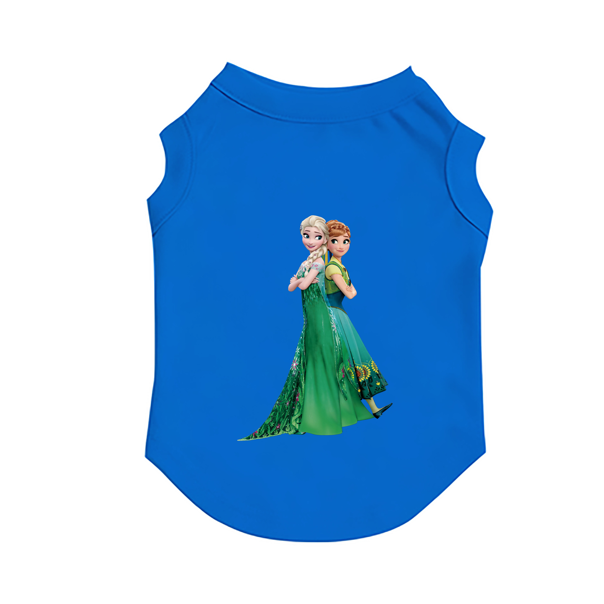 （画像用） アナと雪の女王 アンナ エルサ Frozen Anna Elsa ペット用ベスト