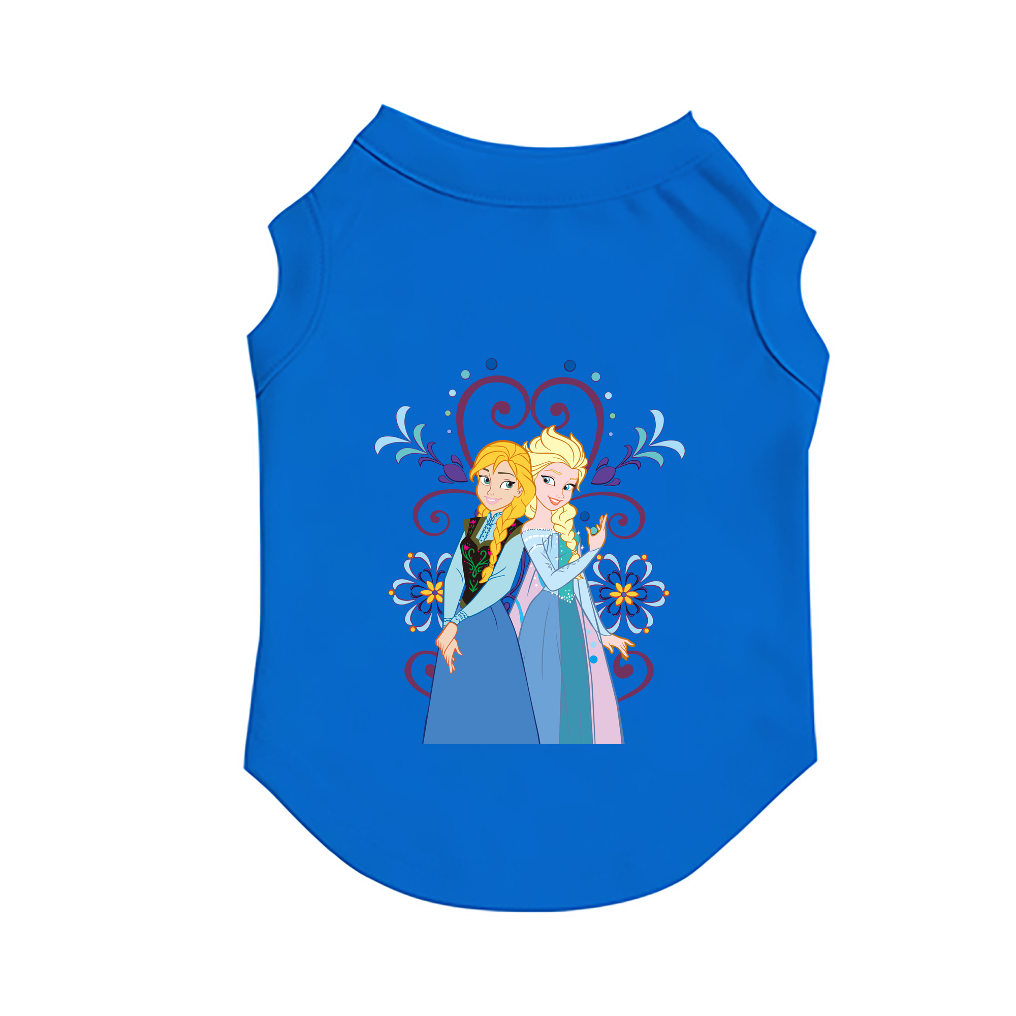 （画像用） アナと雪の女王 アンナ エルサ Frozen Anna Elsa ペット用ベスト