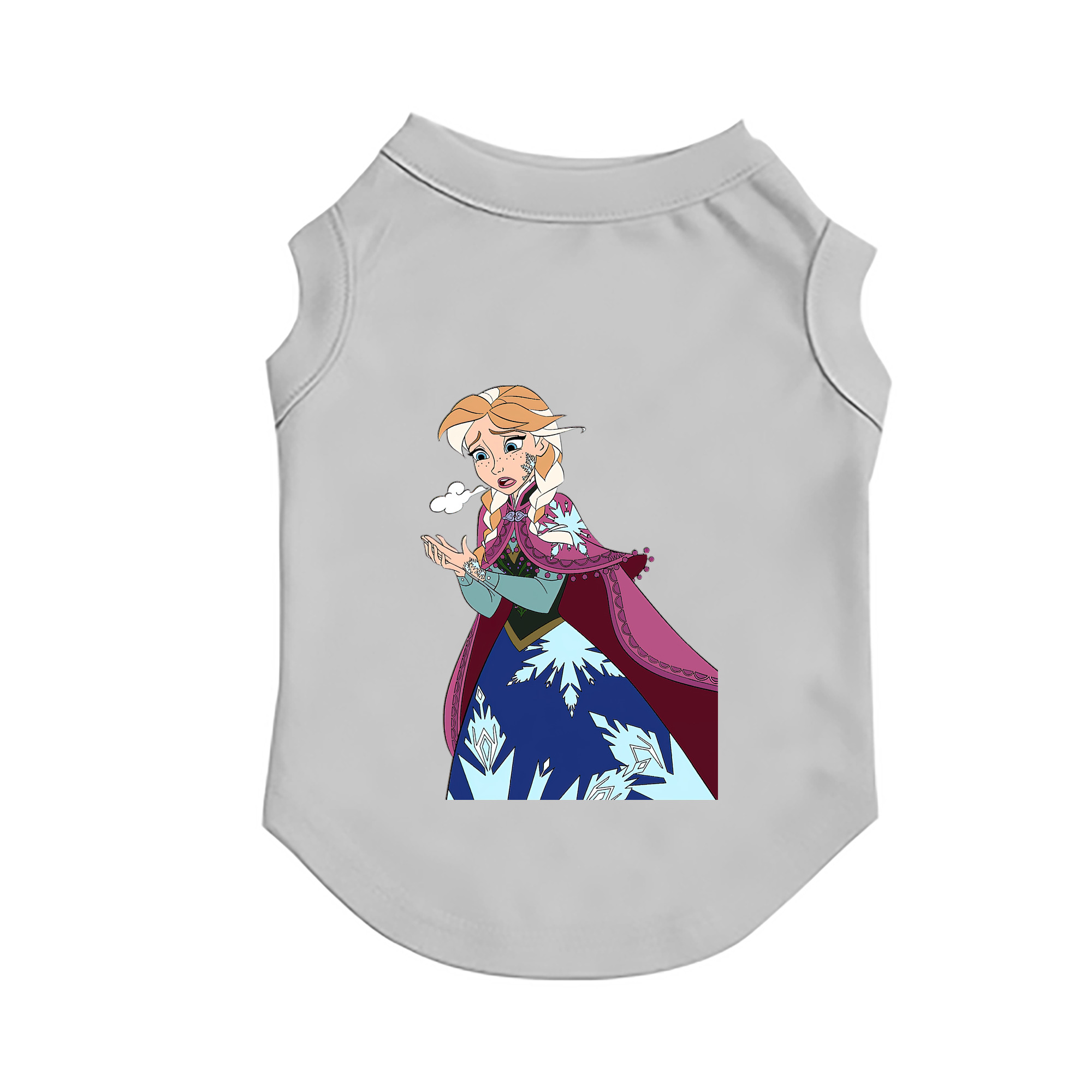 （画像用） アナと雪の女王 アンナ エルサ Frozen Anna Elsa ペット用ベスト