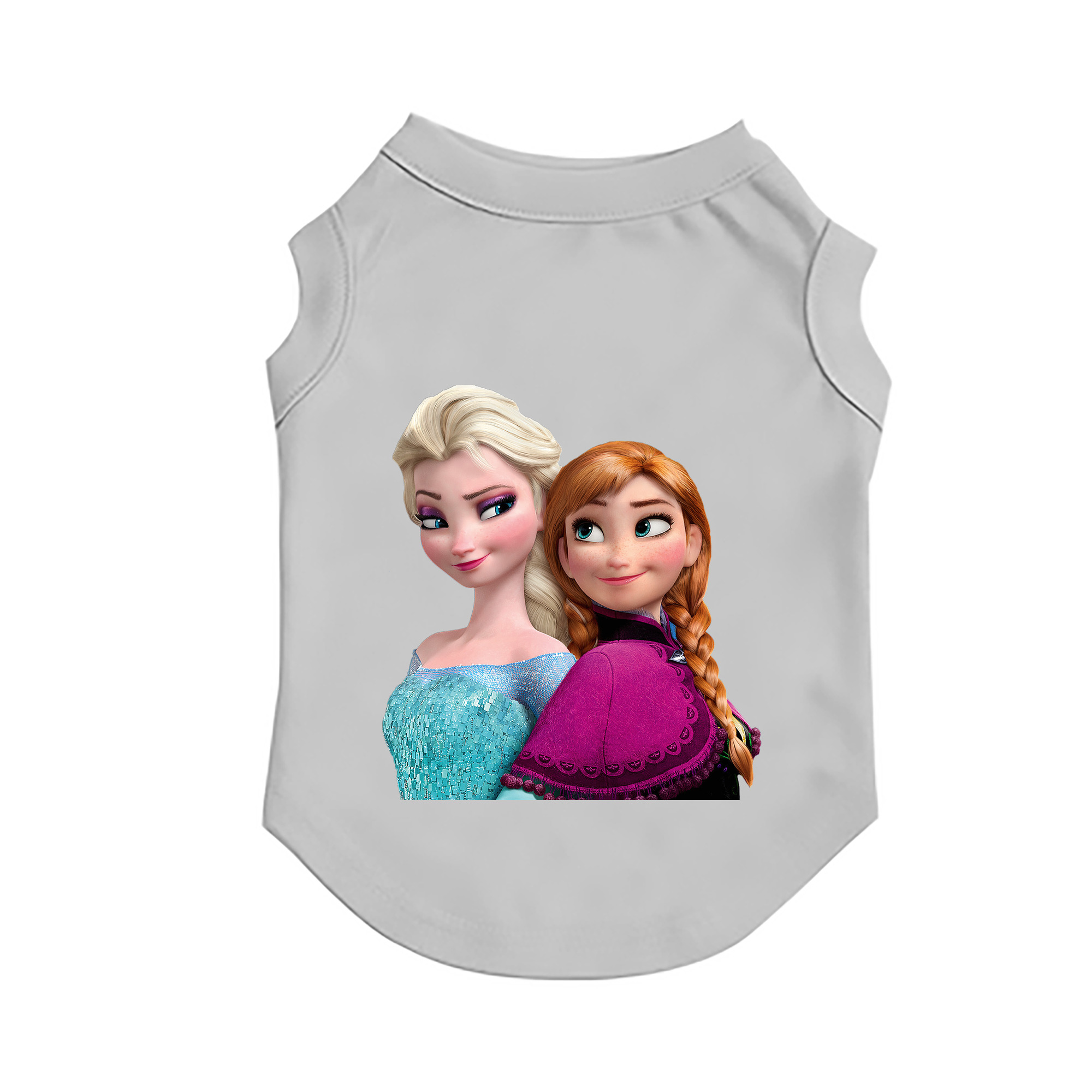 （画像用） アナと雪の女王 アンナ エルサ Frozen Anna Elsa ペット用ベスト