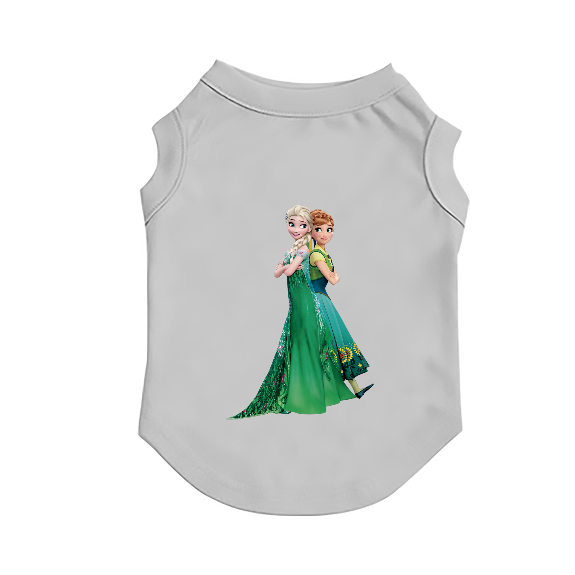 （画像用） アナと雪の女王 アンナ エルサ Frozen Anna Elsa ペット用ベスト