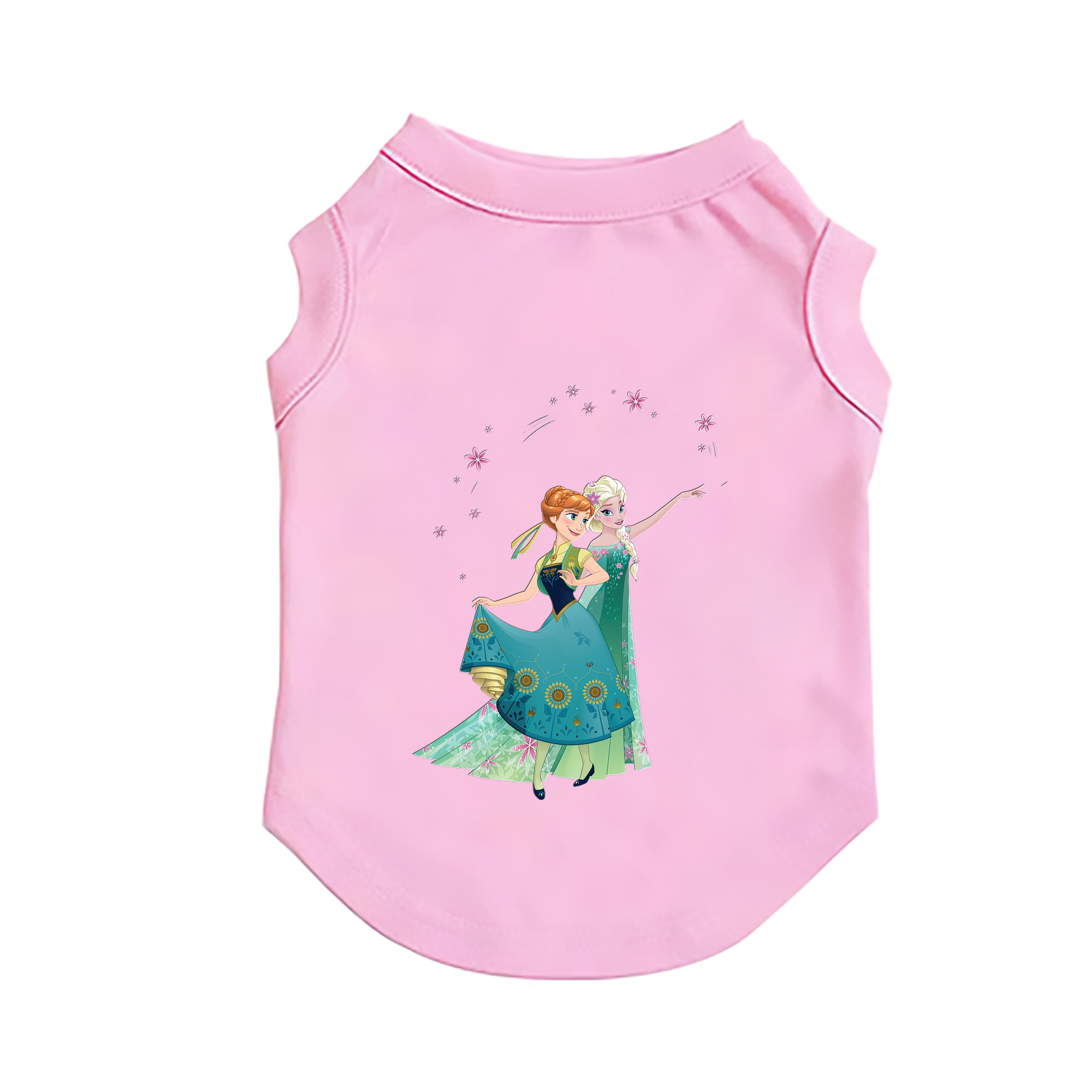 （画像用） アナと雪の女王 アンナ エルサ Frozen Anna Elsa ペット用ベスト