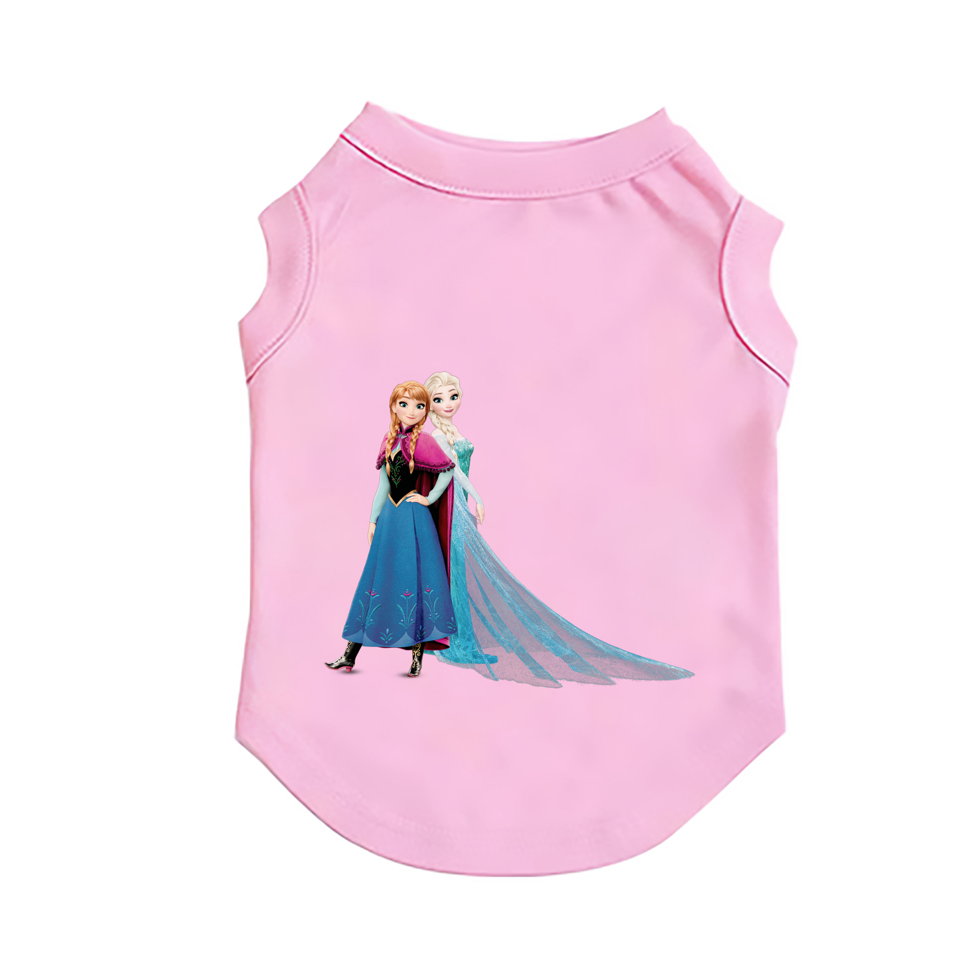 （画像用） アナと雪の女王 アンナ エルサ Frozen Anna Elsa ペット用ベスト