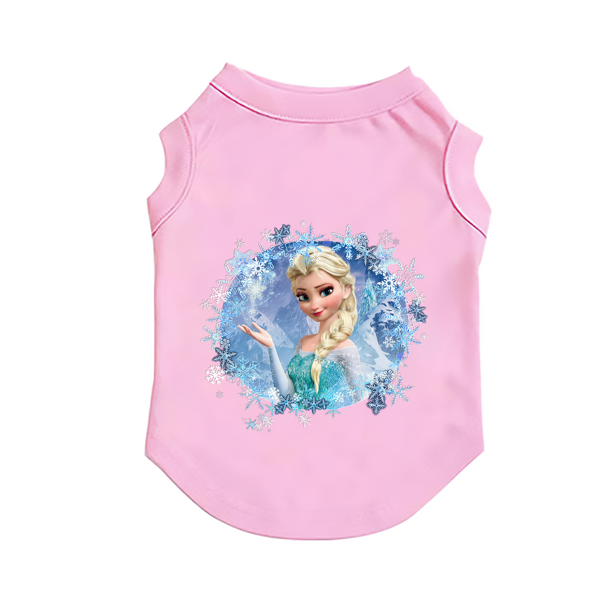 （画像用） アナと雪の女王 アンナ エルサ Frozen Anna Elsa ペット用ベスト