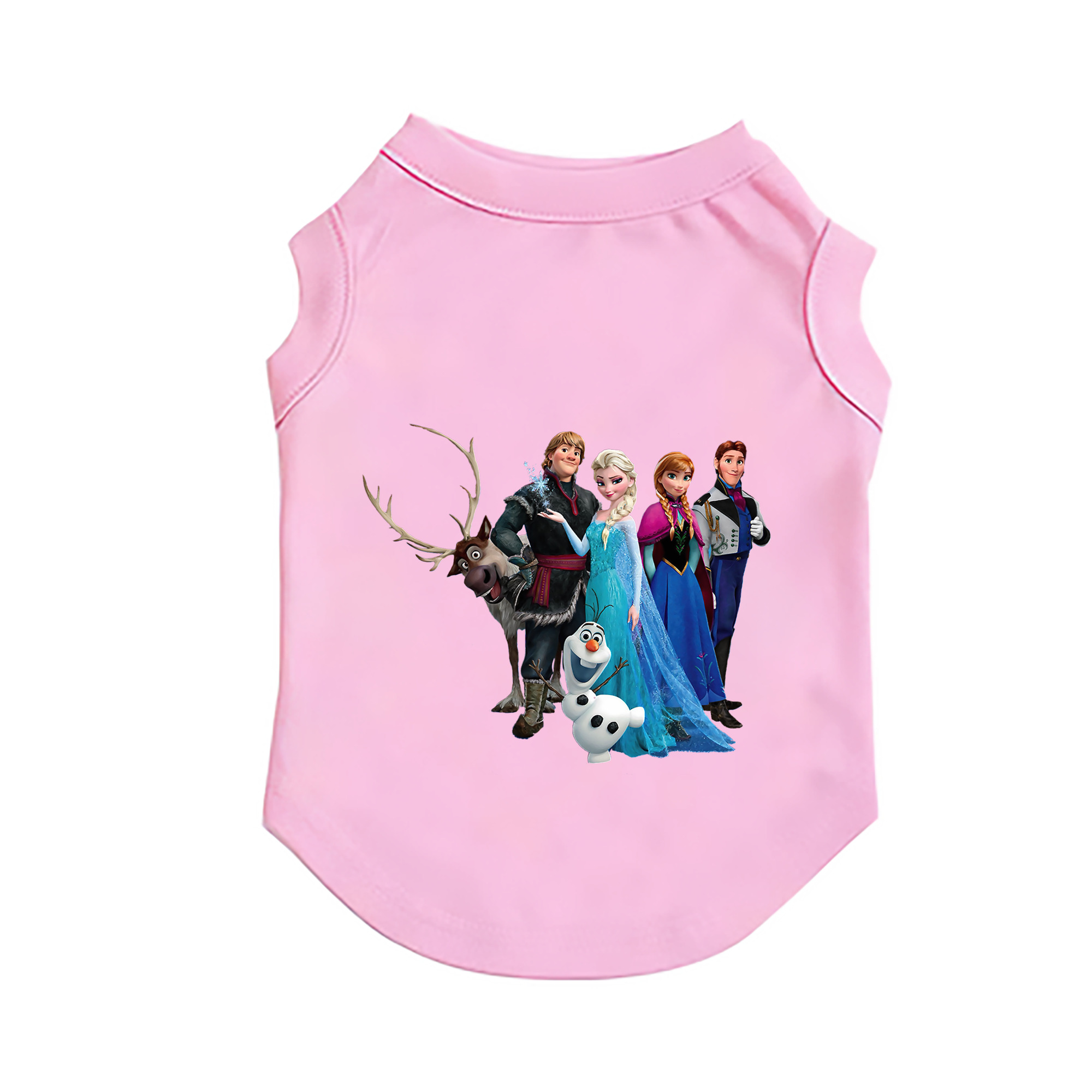 （画像用） アナと雪の女王 アンナ エルサ Frozen Anna Elsa ペット用ベスト