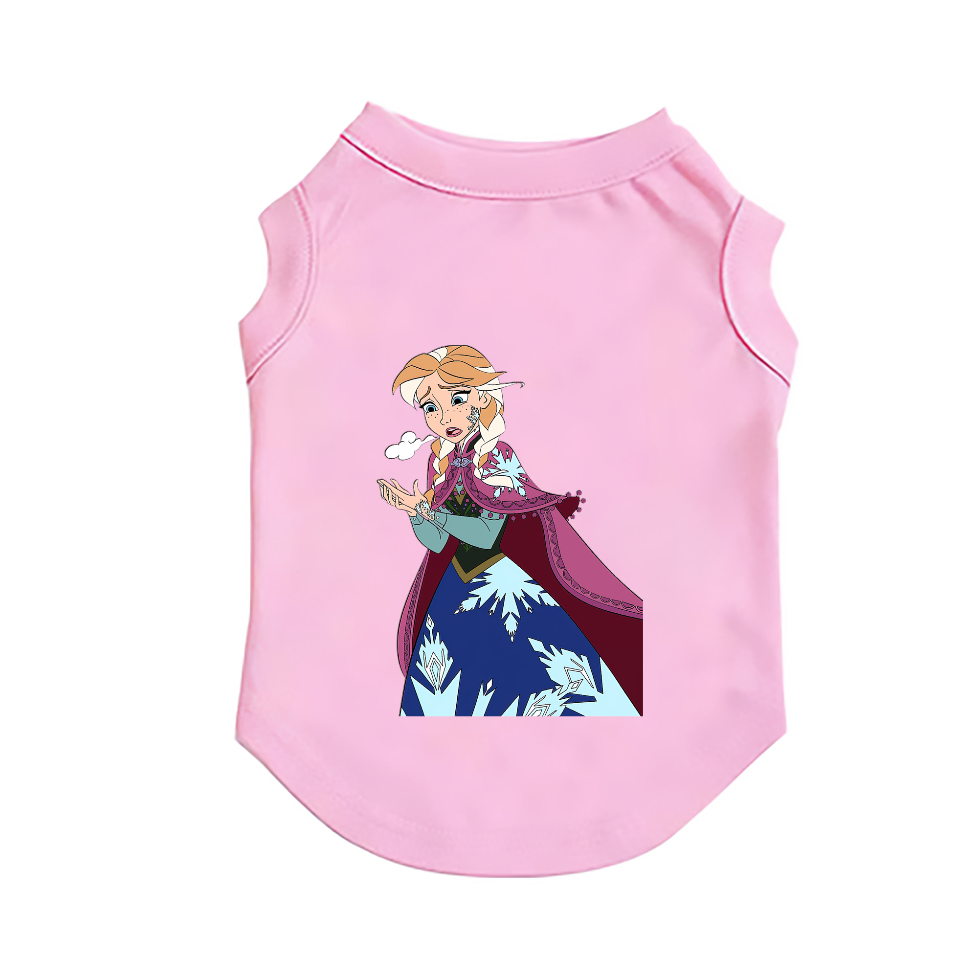 （画像用） アナと雪の女王 アンナ エルサ Frozen Anna Elsa ペット用ベスト