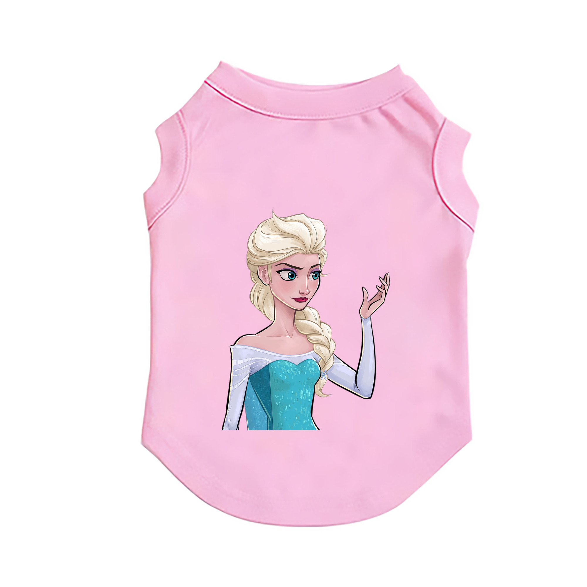 （画像用） アナと雪の女王 アンナ エルサ Frozen Anna Elsa ペット用ベスト