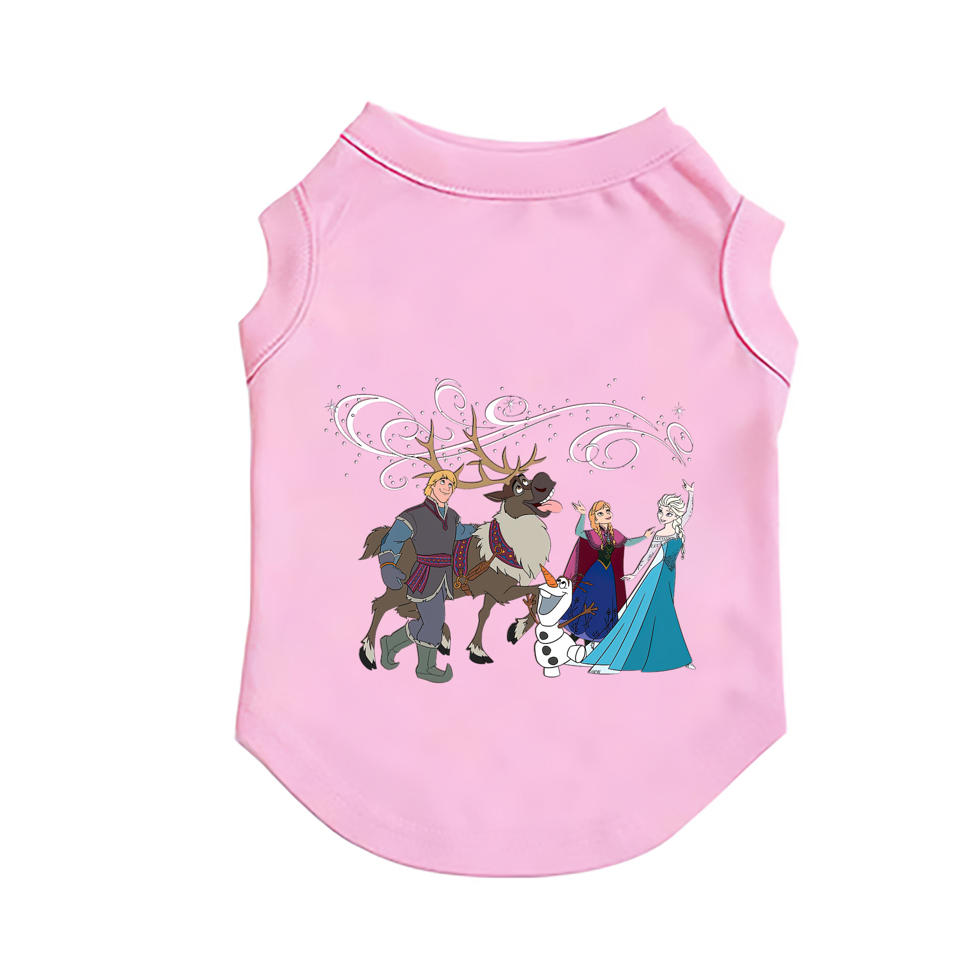 （画像用） アナと雪の女王 アンナ エルサ Frozen Anna Elsa ペット用ベスト