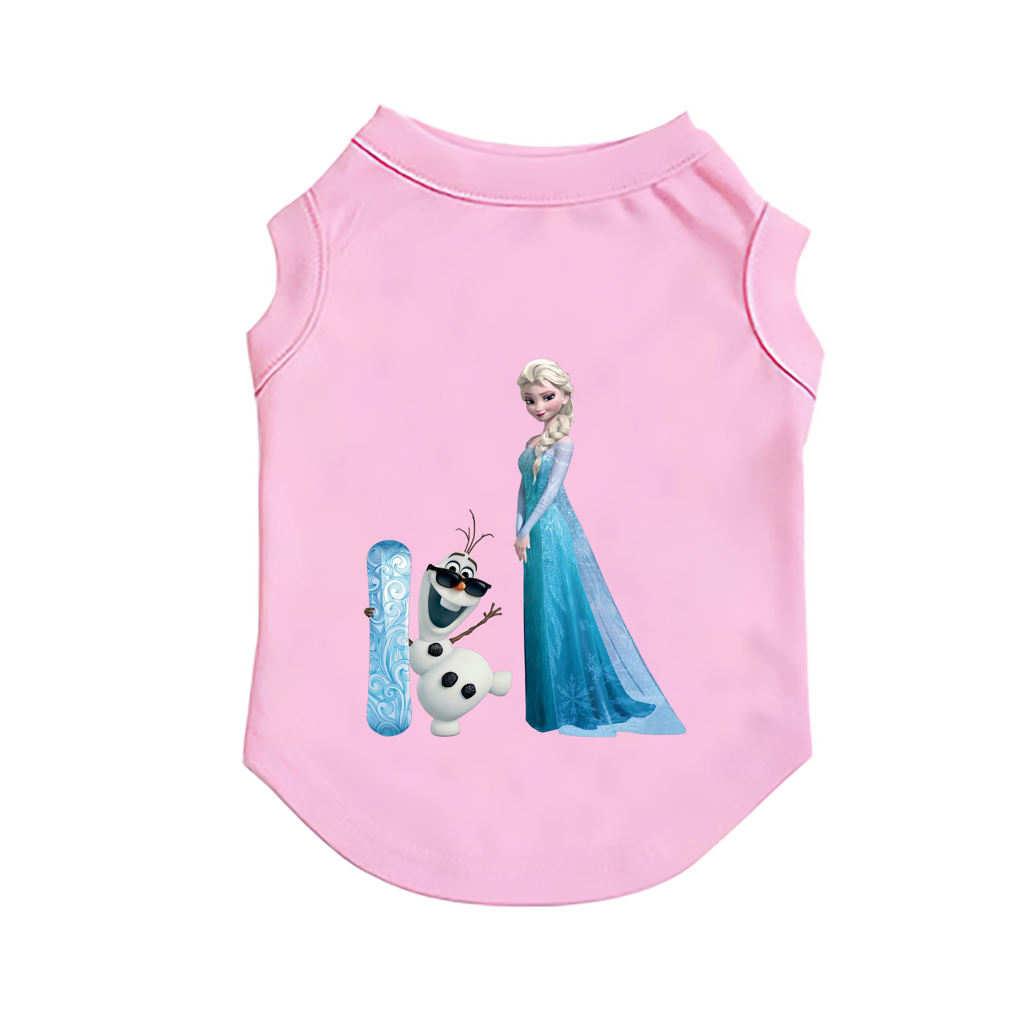 （画像用） アナと雪の女王 アンナ エルサ Frozen Anna Elsa ペット用ベスト