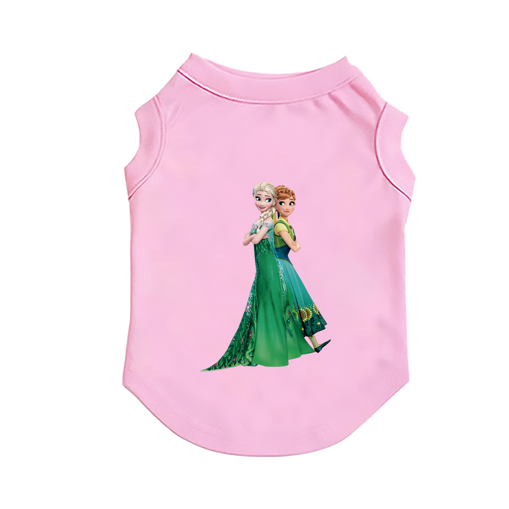 （画像用） アナと雪の女王 アンナ エルサ Frozen Anna Elsa ペット用ベスト