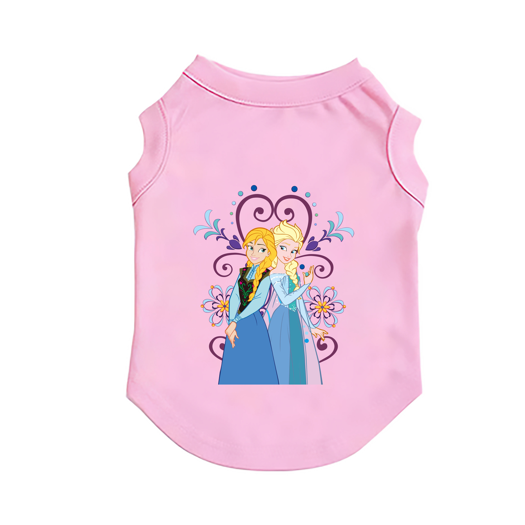 （画像用） アナと雪の女王 アンナ エルサ Frozen Anna Elsa ペット用ベスト