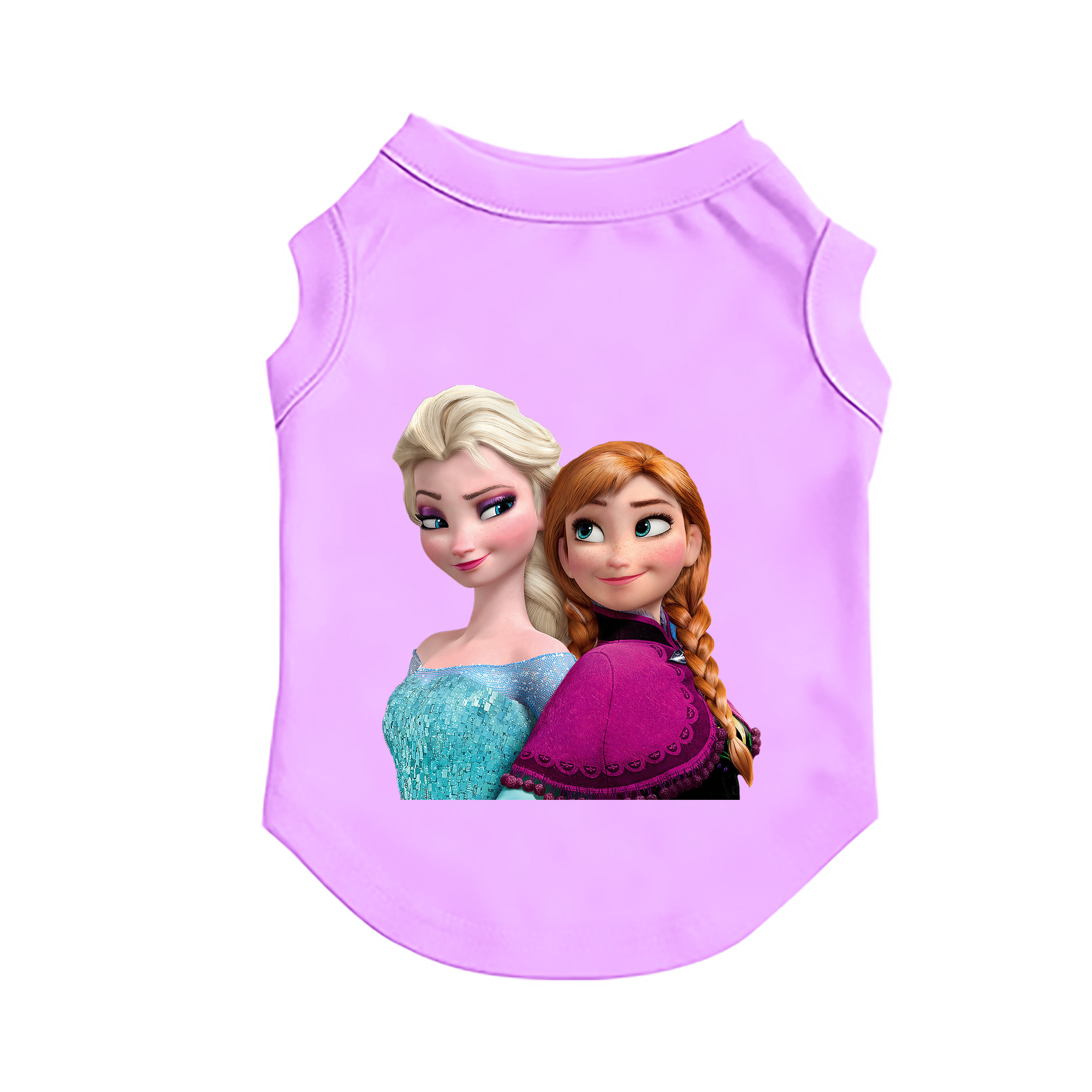 （画像用） アナと雪の女王 アンナ エルサ Frozen Anna Elsa ペット用ベスト