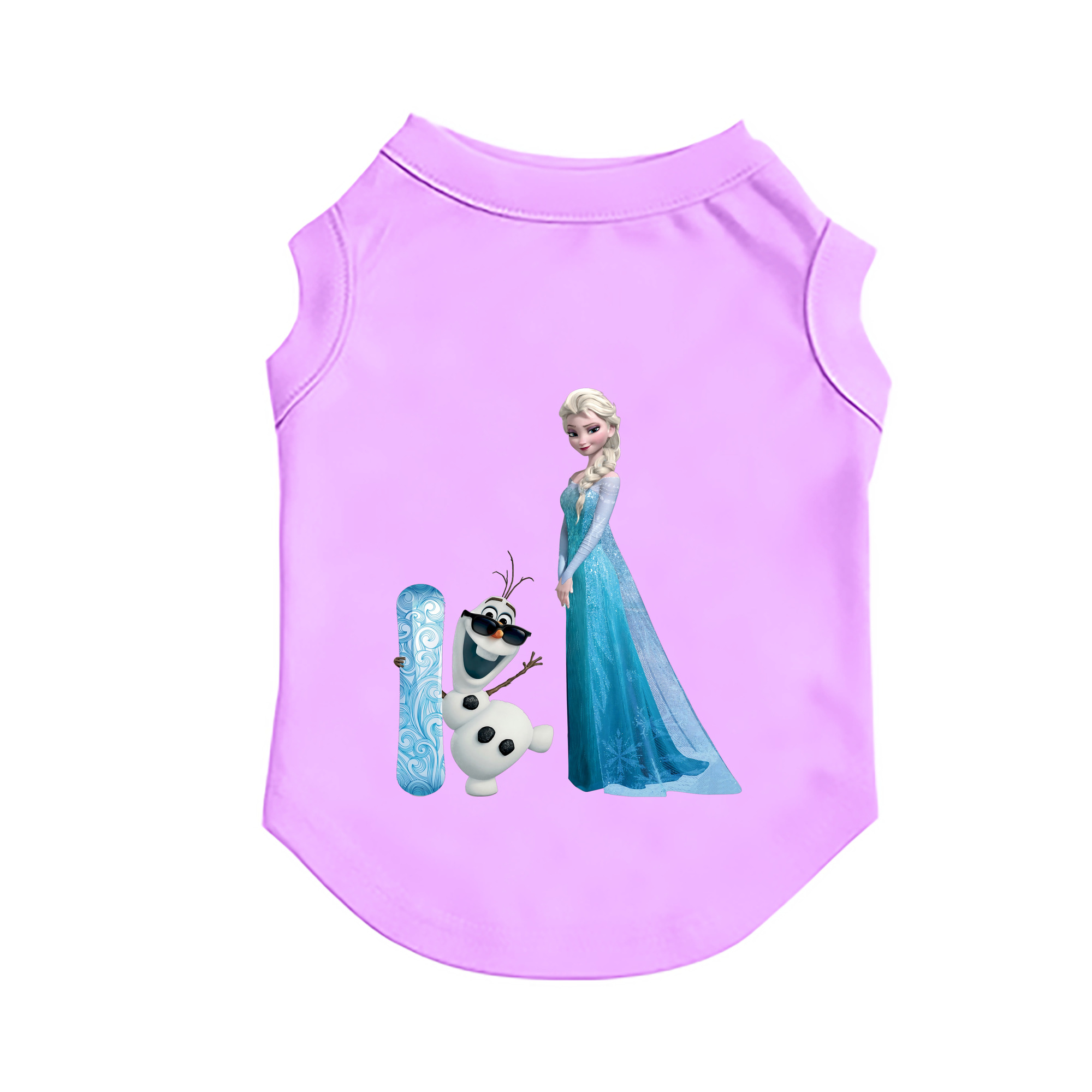 （画像用） アナと雪の女王 アンナ エルサ Frozen Anna Elsa ペット用ベスト