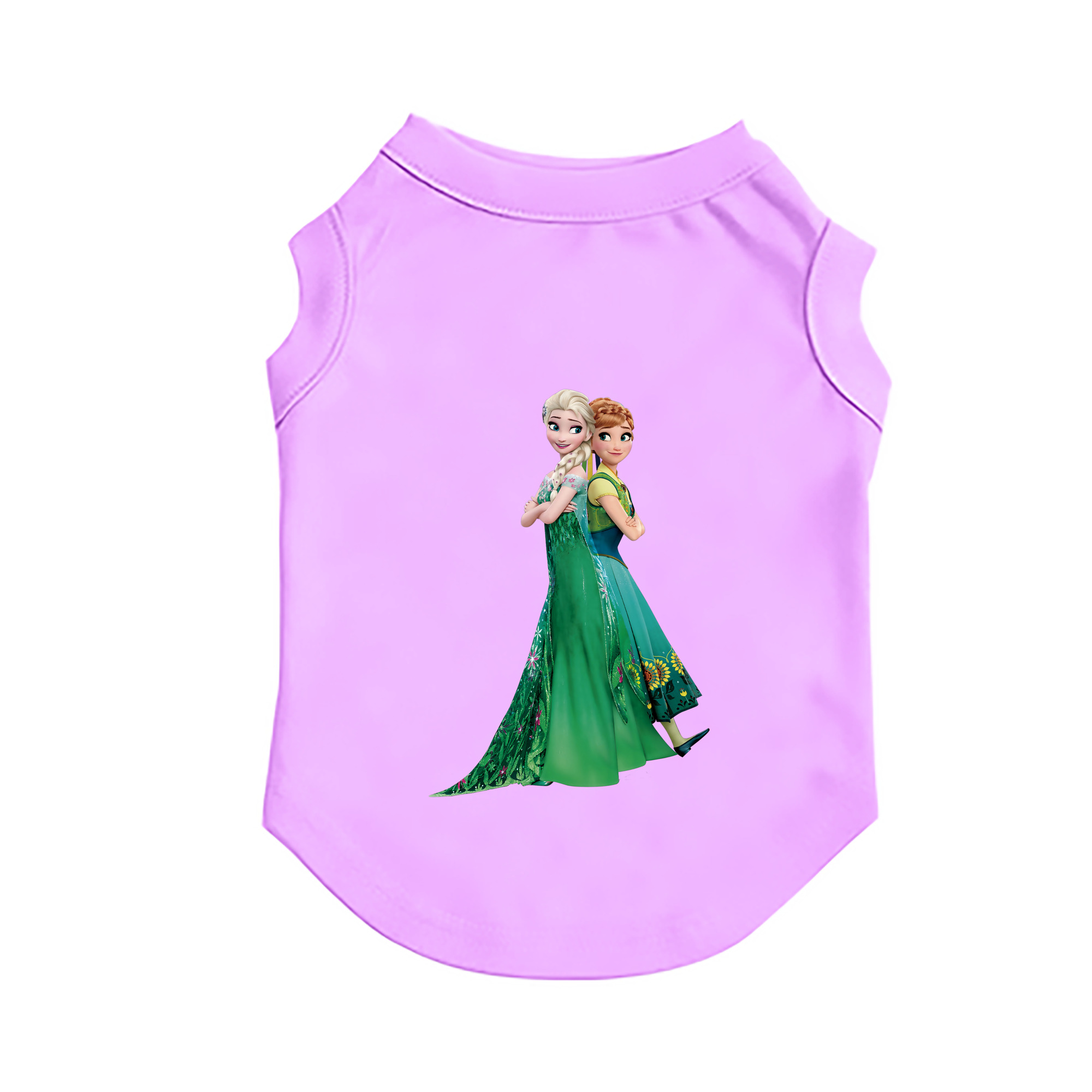 （画像用） アナと雪の女王 アンナ エルサ Frozen Anna Elsa ペット用ベスト