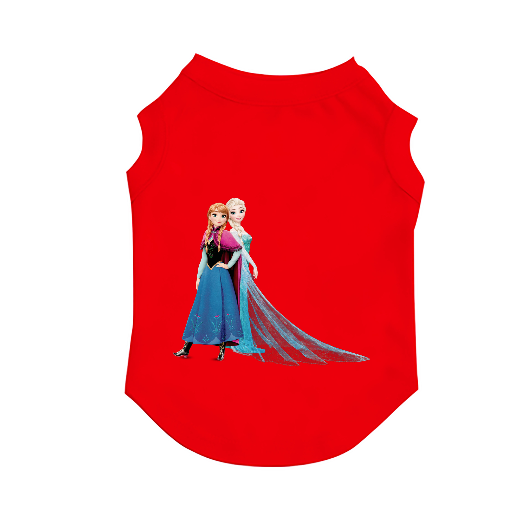 （画像用） アナと雪の女王 アンナ エルサ Frozen Anna Elsa ペット用ベスト