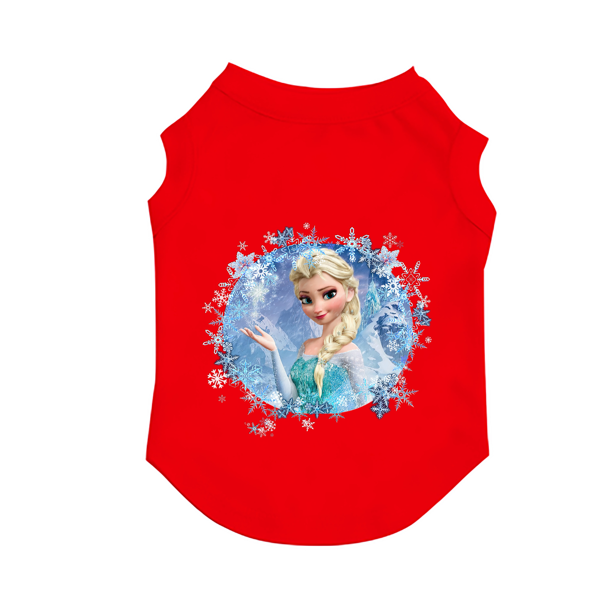 （画像用） アナと雪の女王 アンナ エルサ Frozen Anna Elsa ペット用ベスト