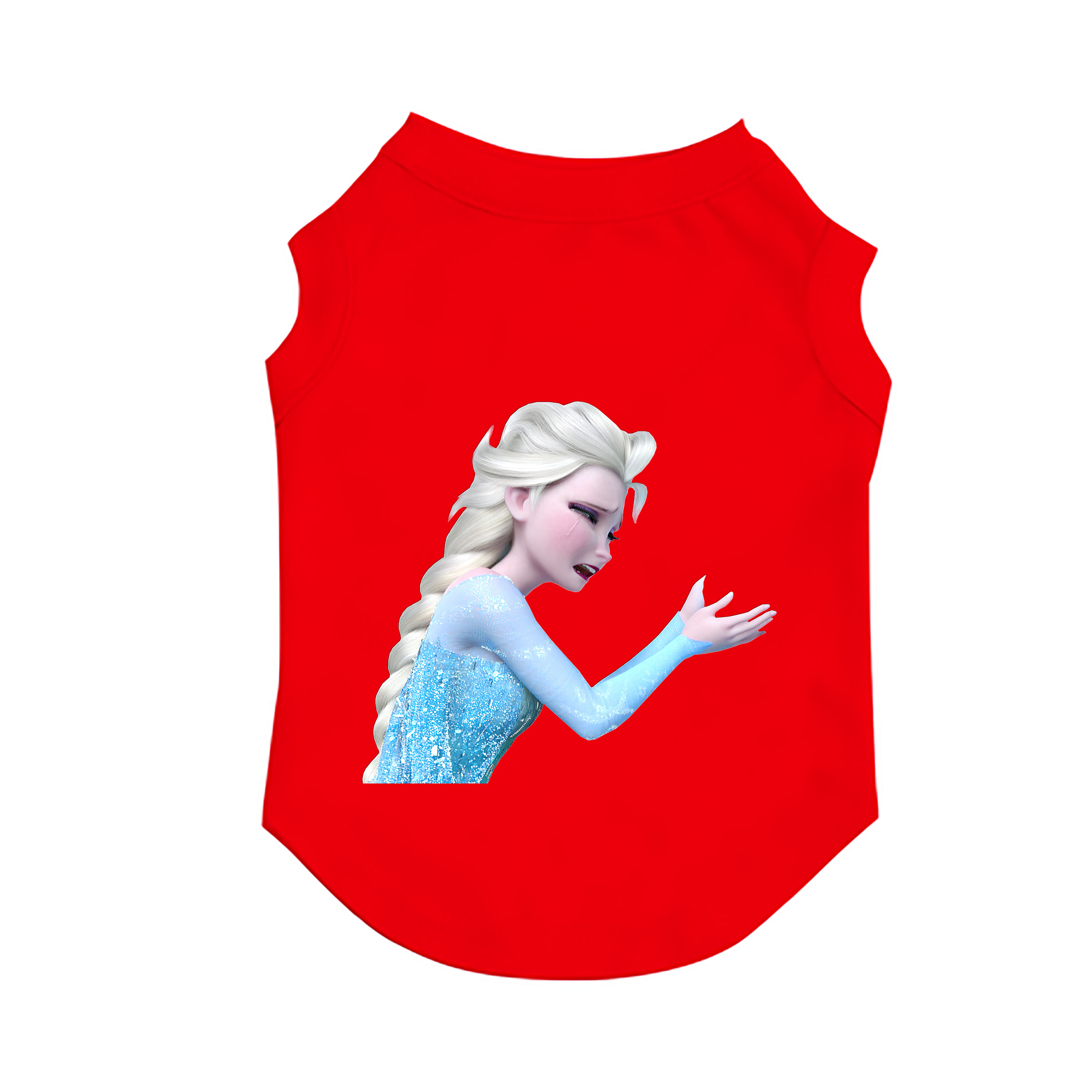 （画像用） アナと雪の女王 アンナ エルサ Frozen Anna Elsa ペット用ベスト
