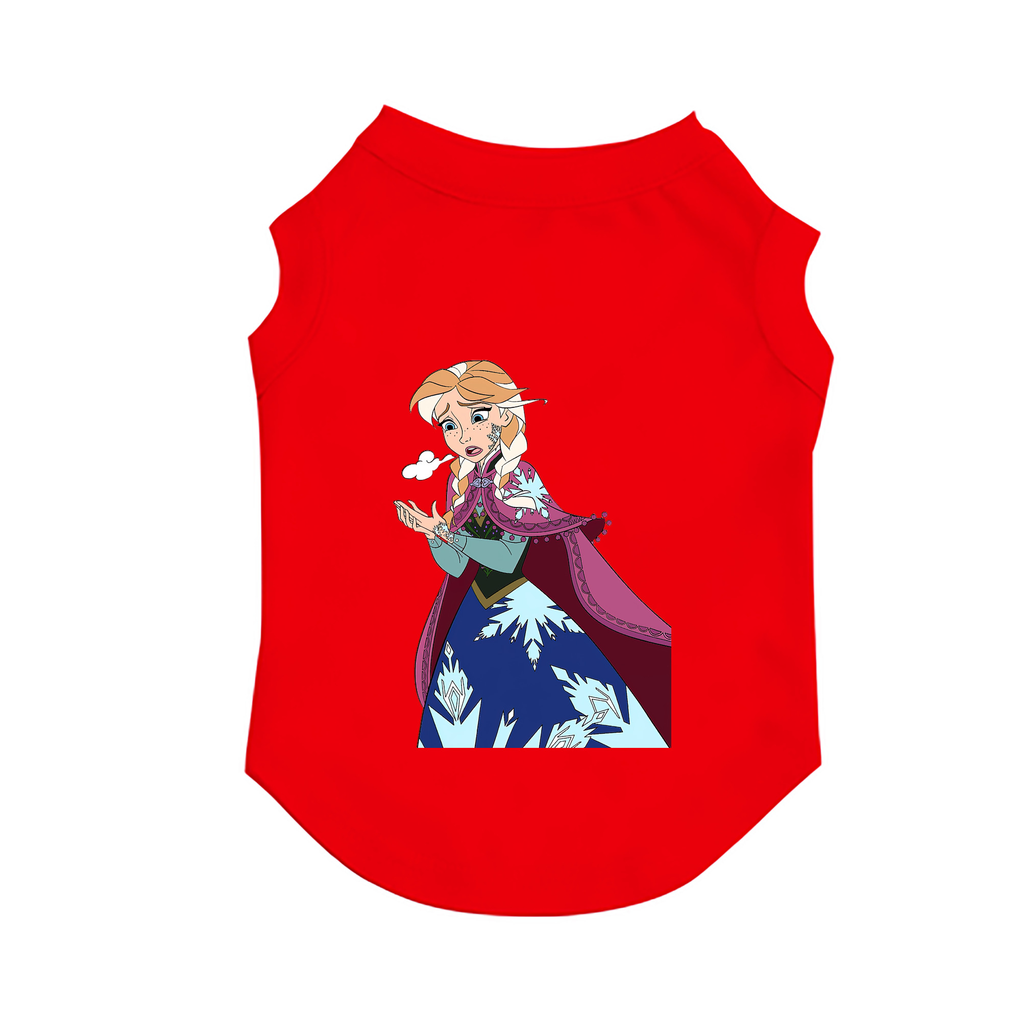 （画像用） アナと雪の女王 アンナ エルサ Frozen Anna Elsa ペット用ベスト