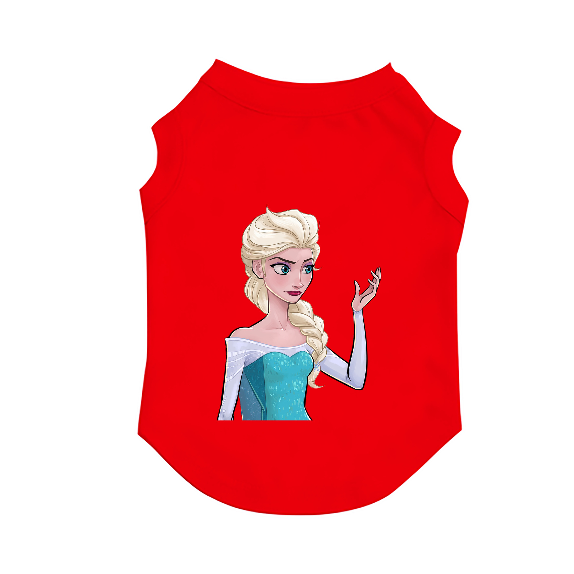 （画像用） アナと雪の女王 アンナ エルサ Frozen Anna Elsa ペット用ベスト