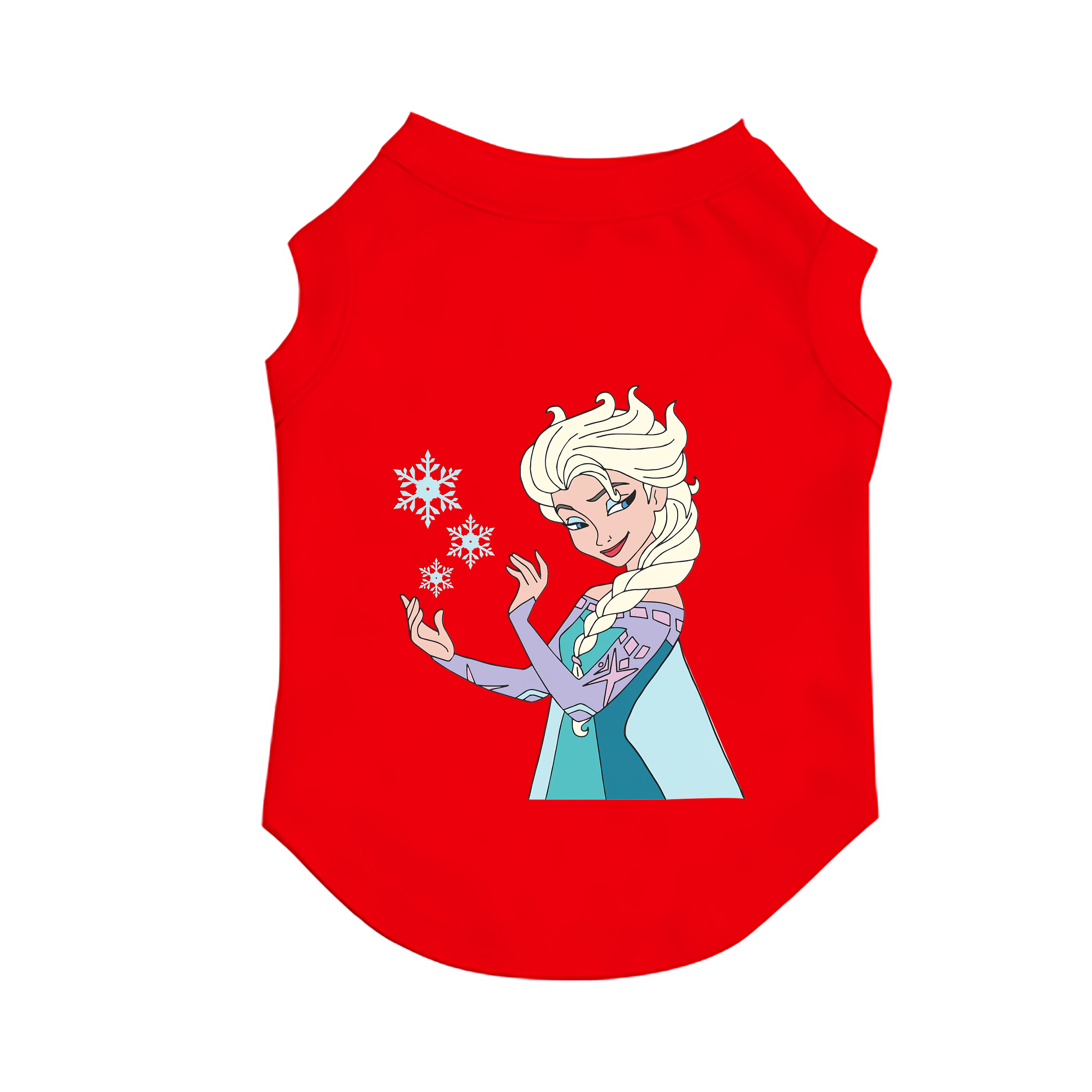 （画像用） アナと雪の女王 アンナ エルサ Frozen Anna Elsa ペット用ベスト