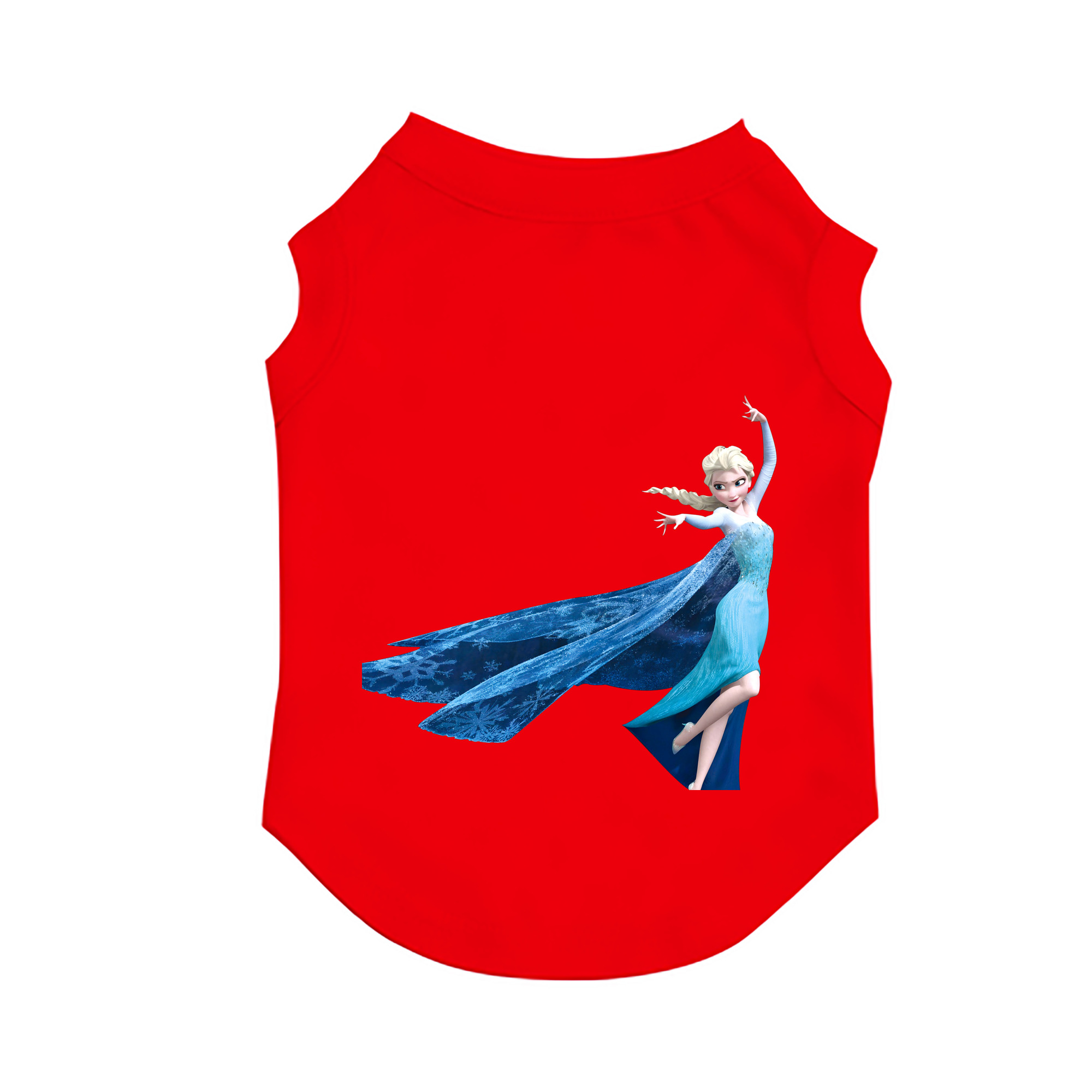 （画像用） アナと雪の女王 アンナ エルサ Frozen Anna Elsa ペット用ベスト
