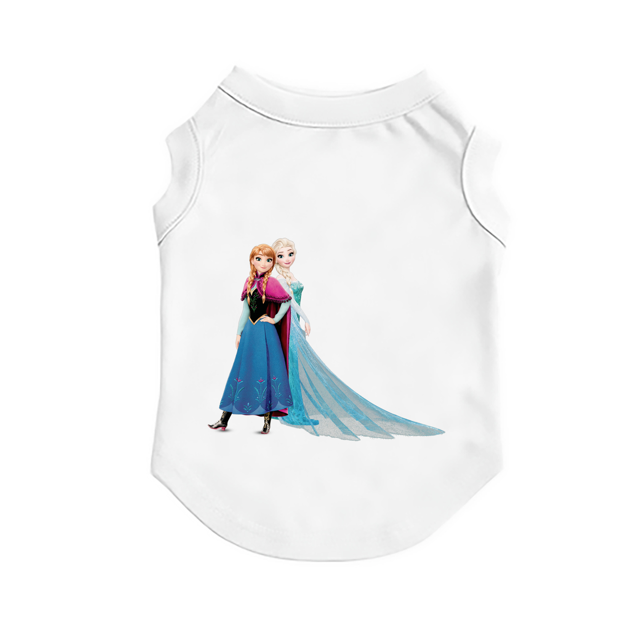 （画像用） アナと雪の女王 アンナ エルサ Frozen Anna Elsa ペット用ベスト