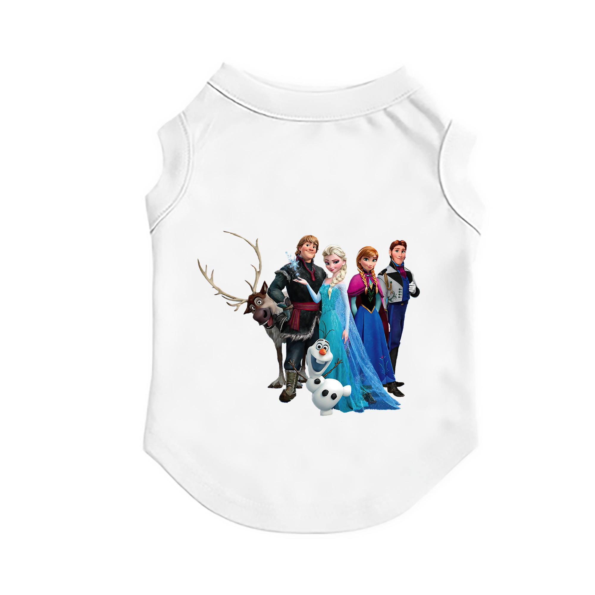 （画像用） アナと雪の女王 アンナ エルサ Frozen Anna Elsa ペット用ベスト